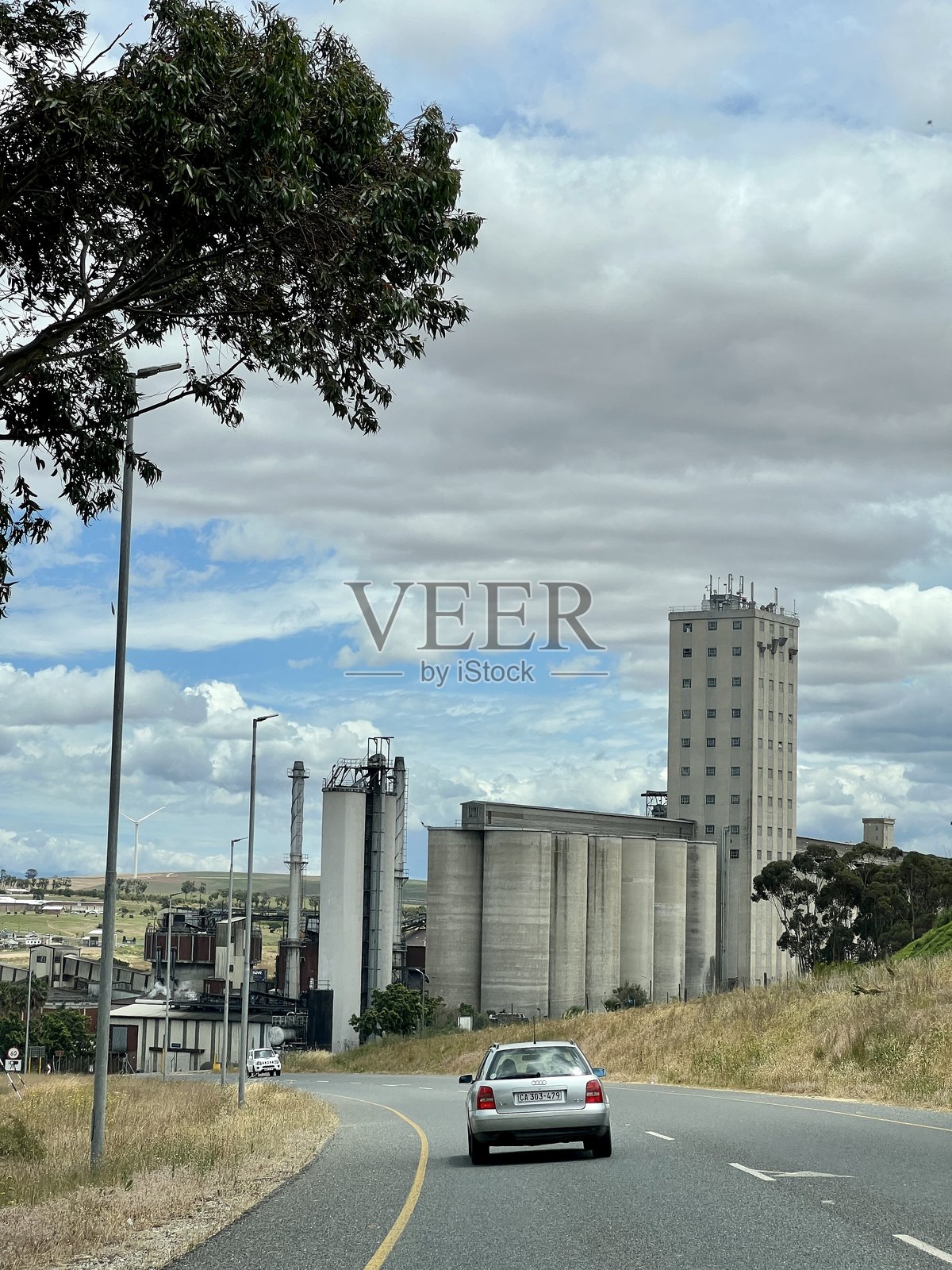 南非西开普省的大型工业设施照片摄影图片