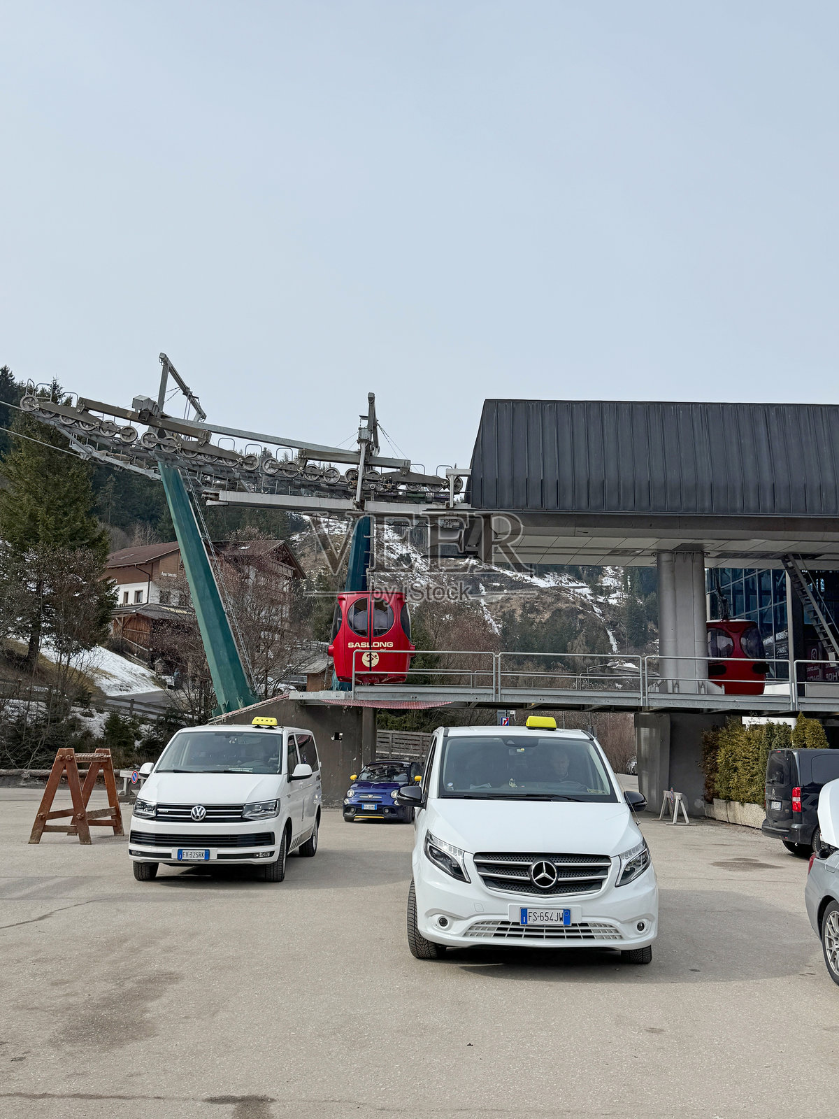 萨斯隆的出租车照片摄影图片