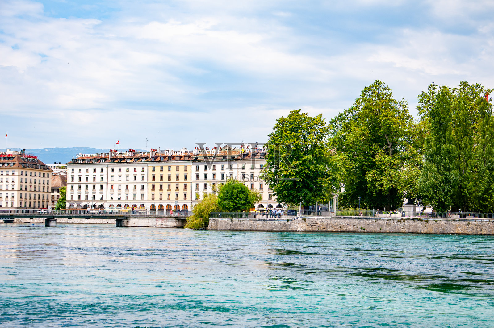 瑞士日内瓦的美丽风景照片摄影图片