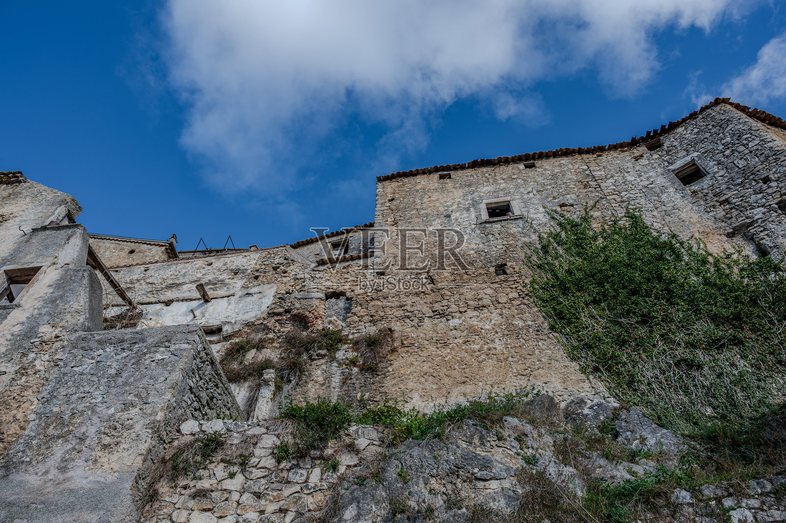 佩斯克，莫利塞。古老的村庄照片摄影图片