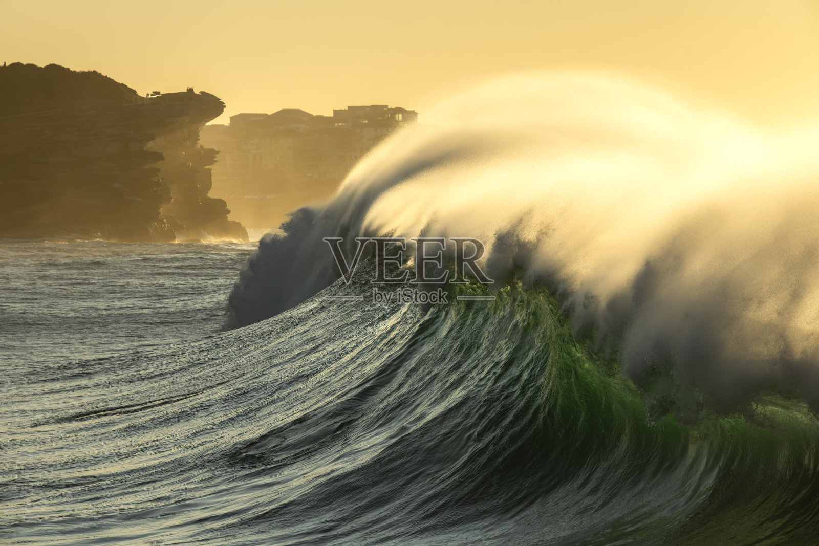 波前照片摄影图片