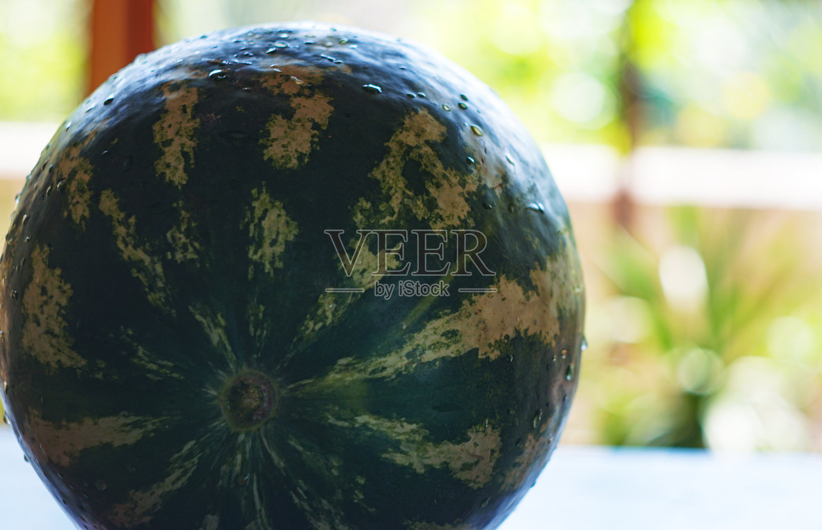 一个大西瓜照片摄影图片