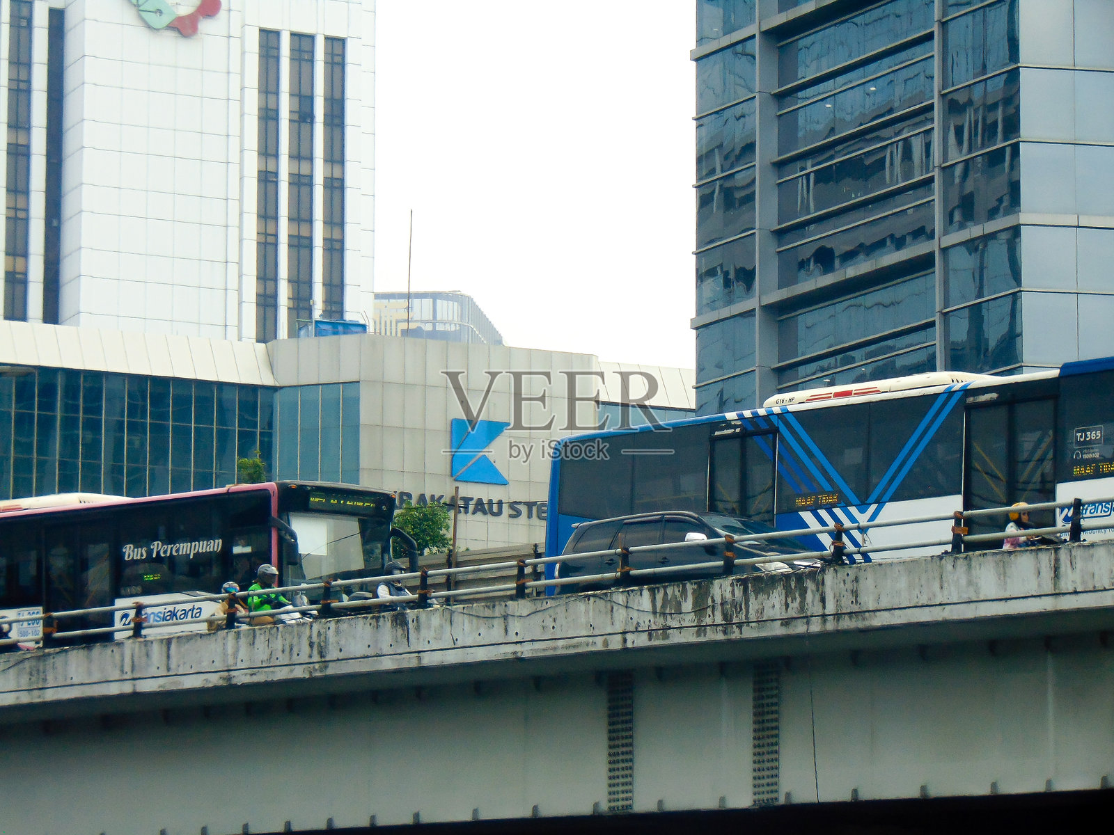 曼邦交通堵塞照片摄影图片