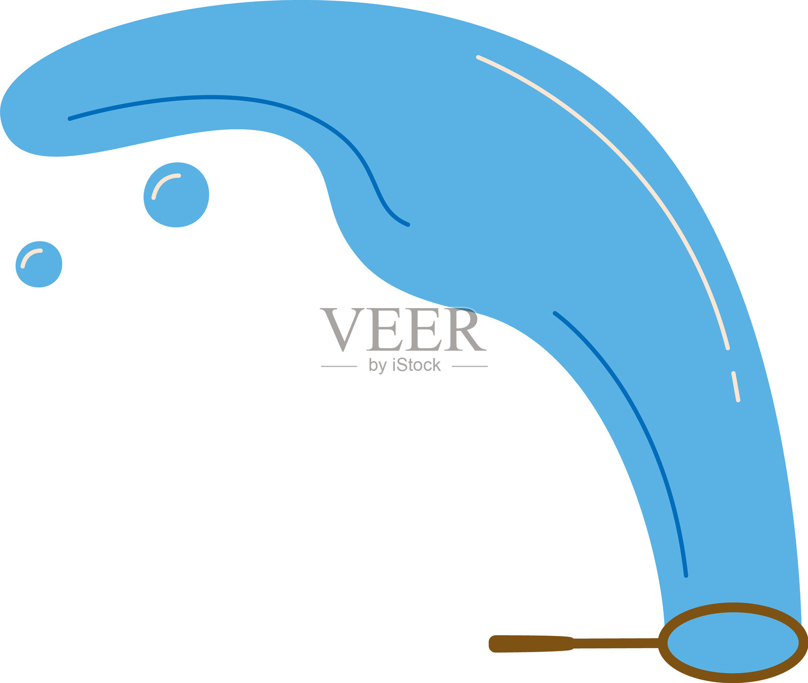 孩子们在玩肥皂泡插画图片素材