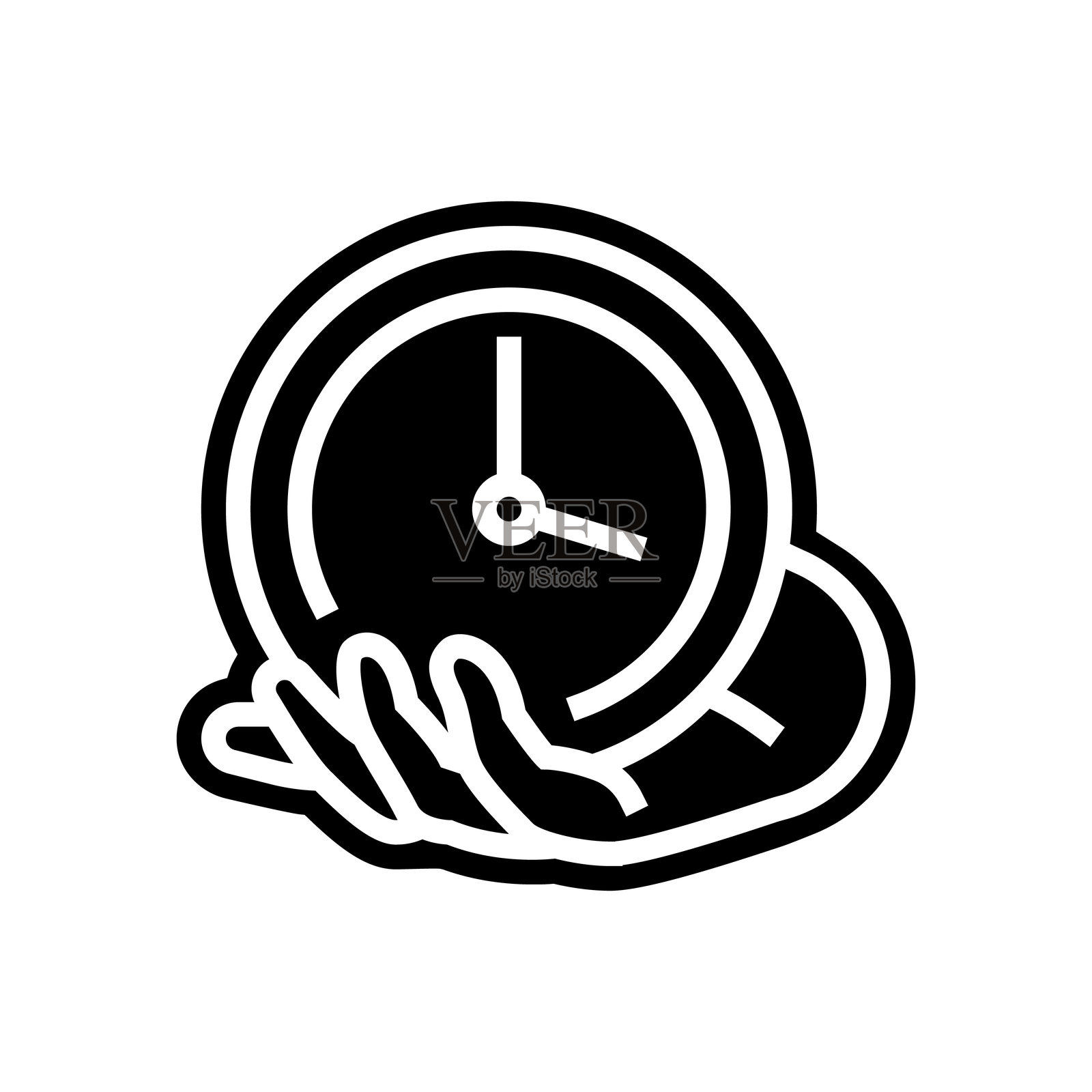 节省时间的图标矢量插图插画图片素材