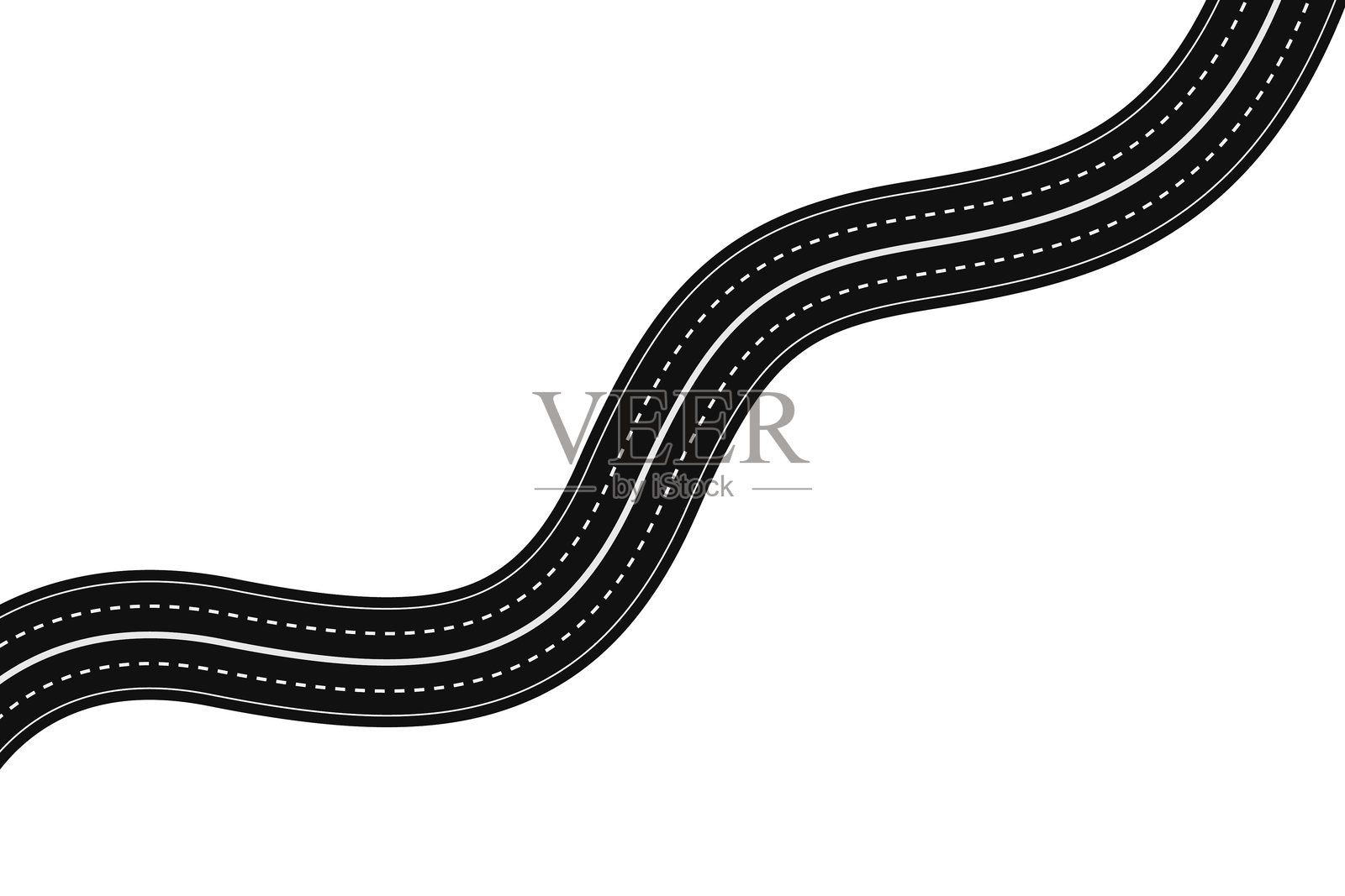 道路矢量插图插画图片素材