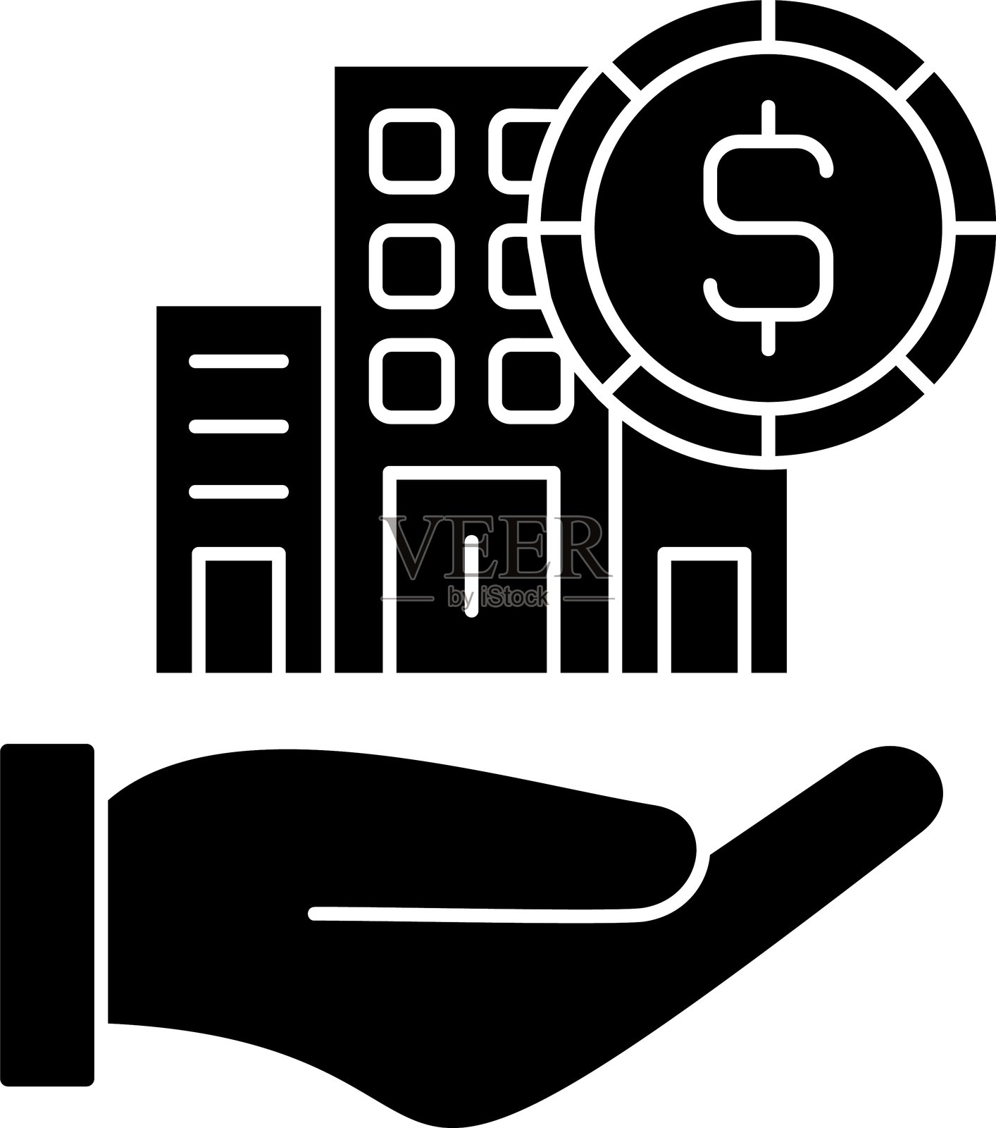 资金图标矢量元素插画图片素材