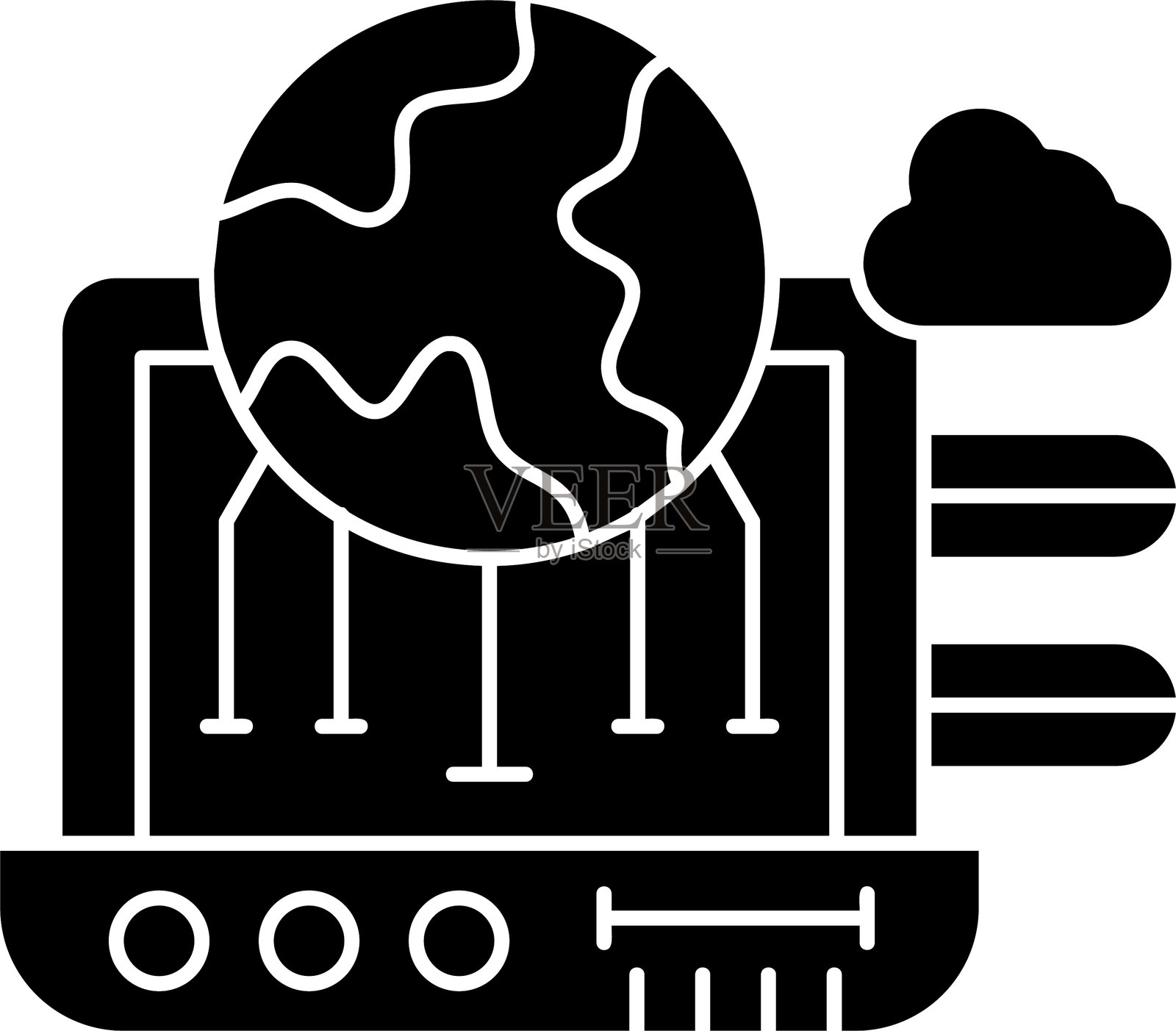 FTP图标矢量元素插画图片素材