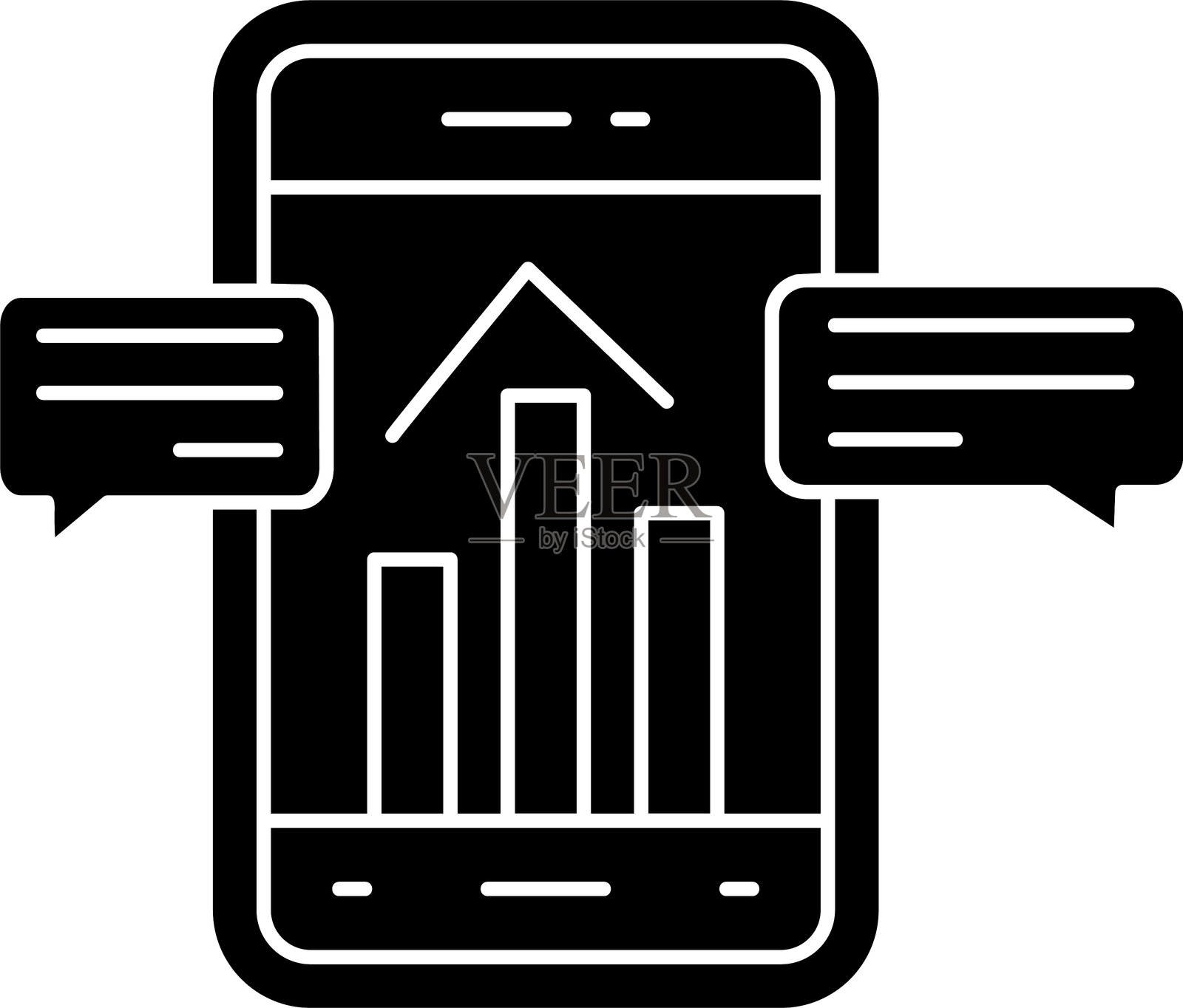 分析图标矢量元素插画图片素材