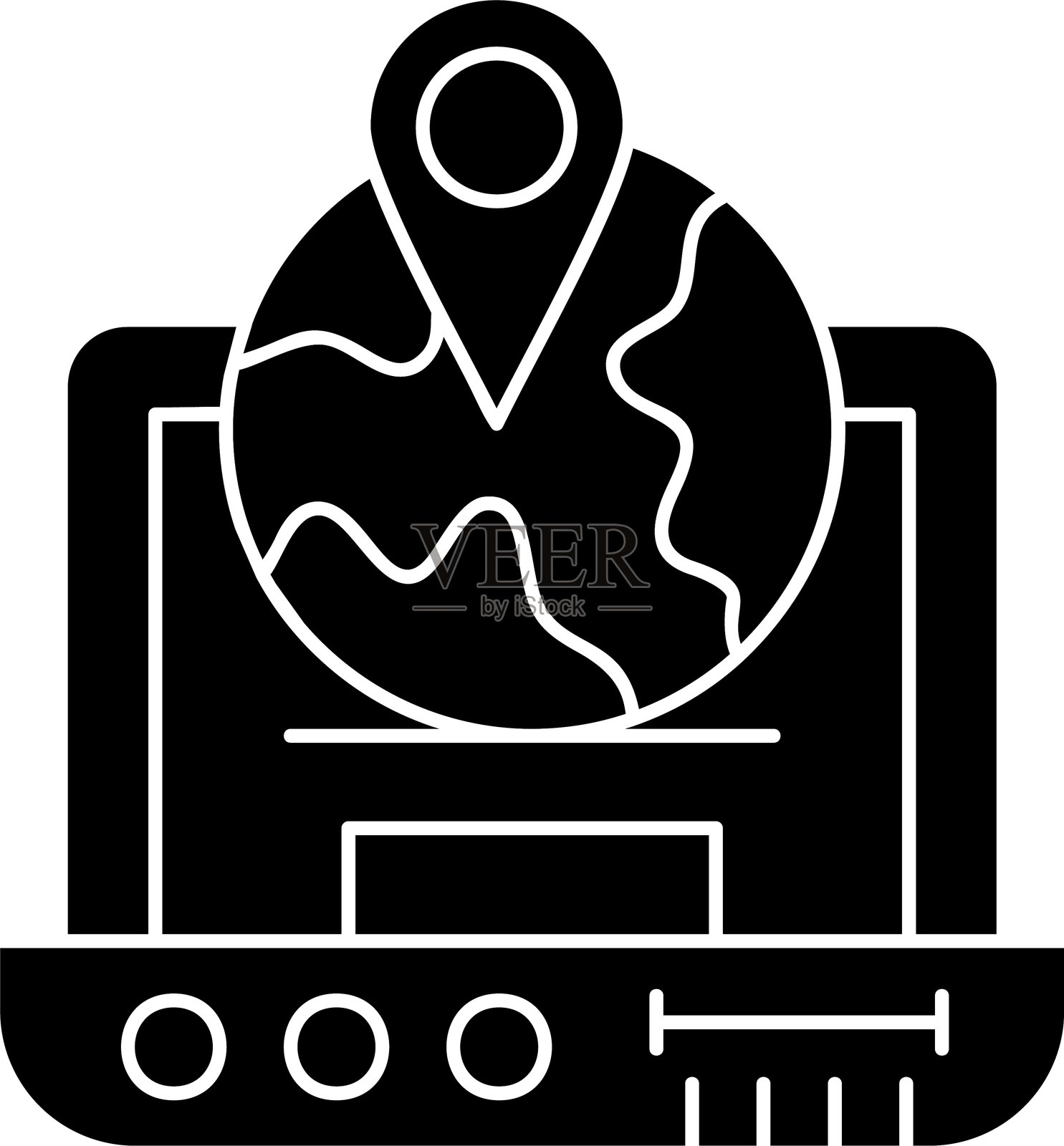 占位符图标矢量元素插画图片素材