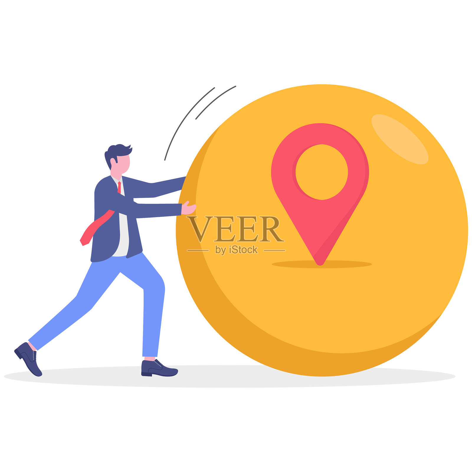 商业概念，矢量插图插画图片素材