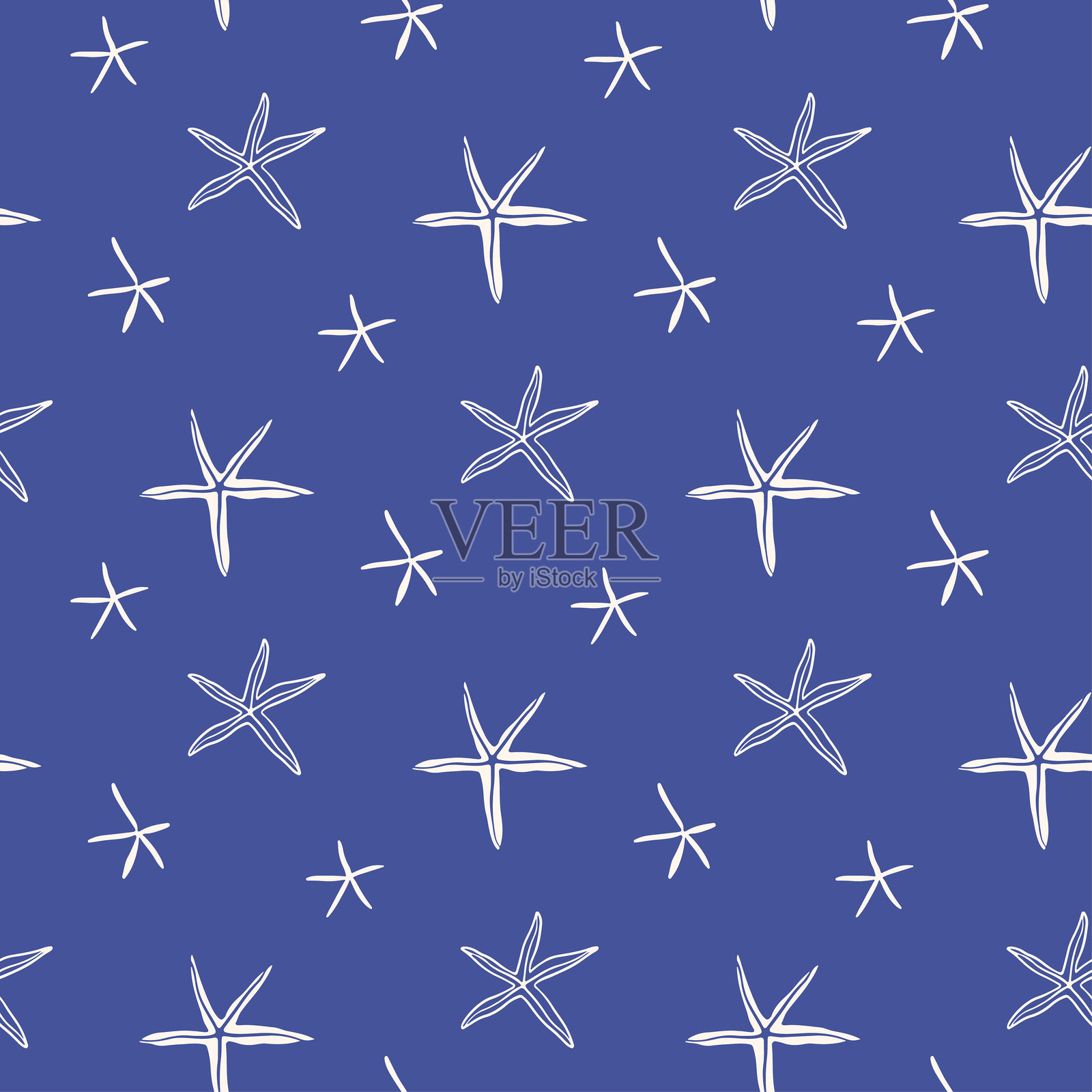 手绘奇幻海洋图案插画图片素材