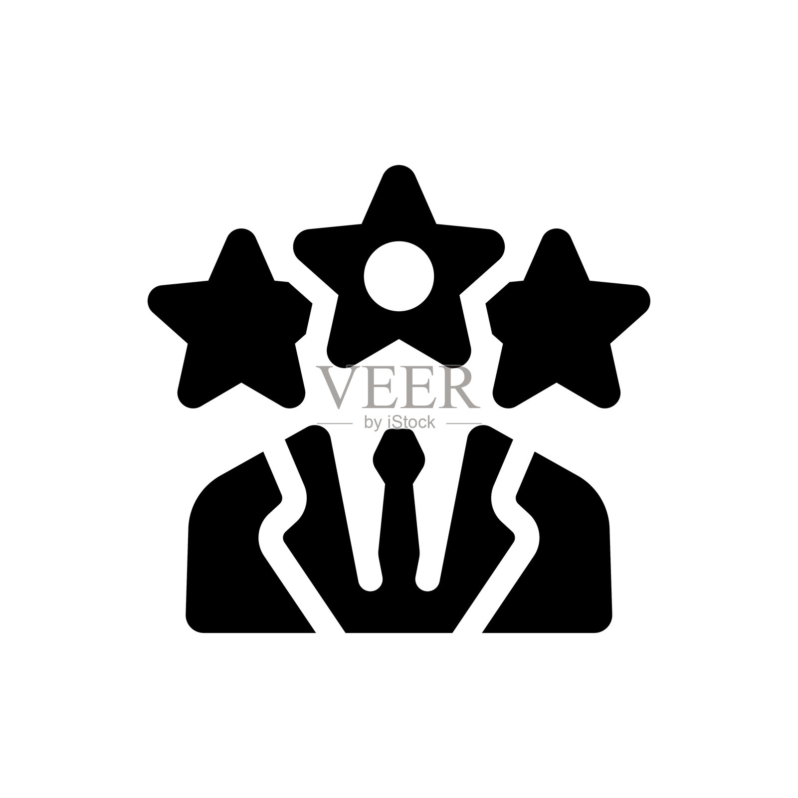 员工评审图标插画图片素材