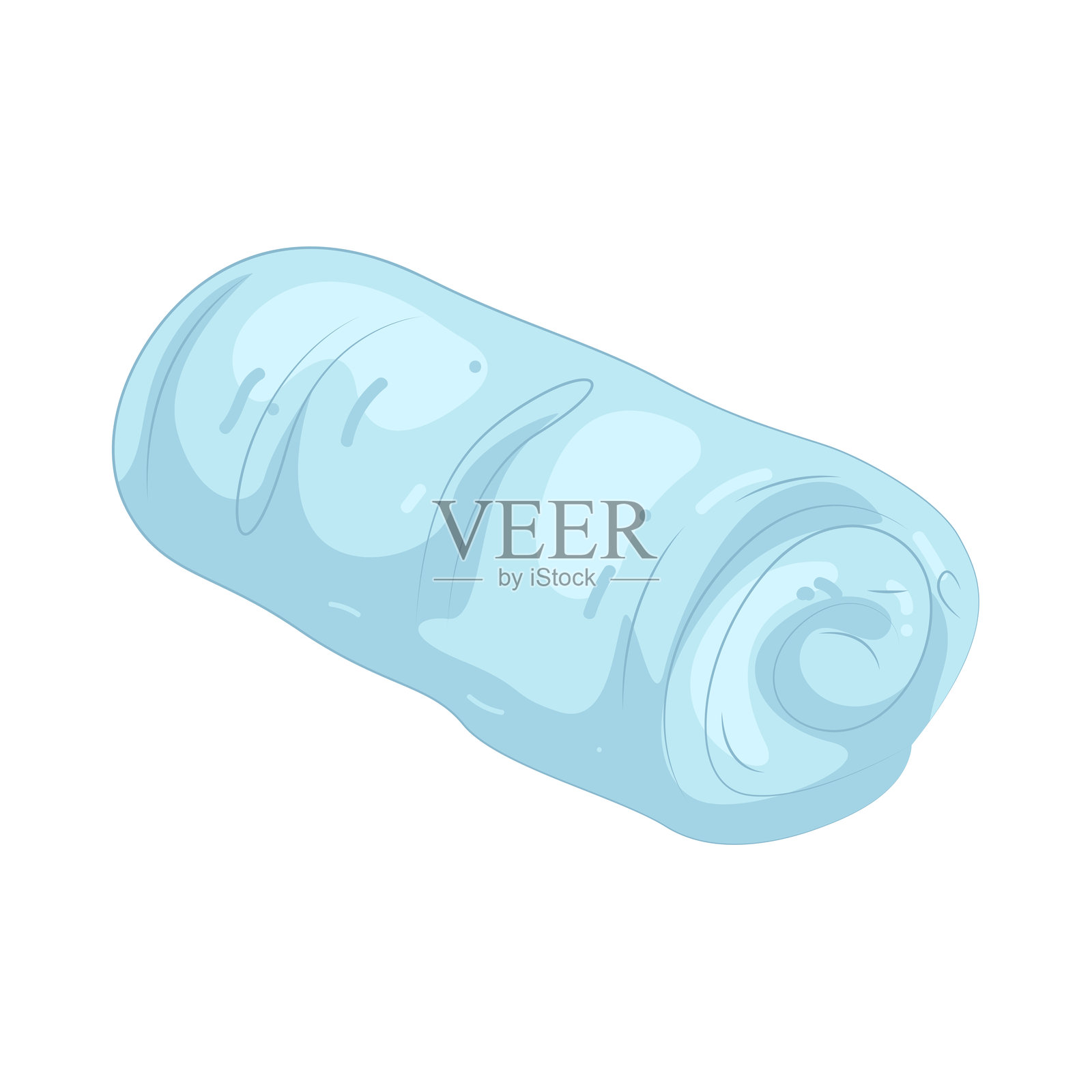 手巾插画图片素材