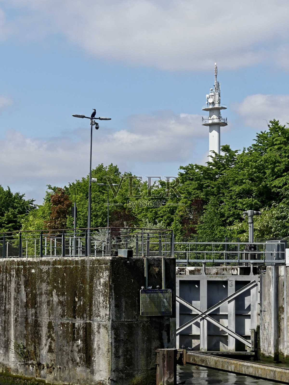 弗拉芒风格房屋的华丽外立面景观照片摄影图片