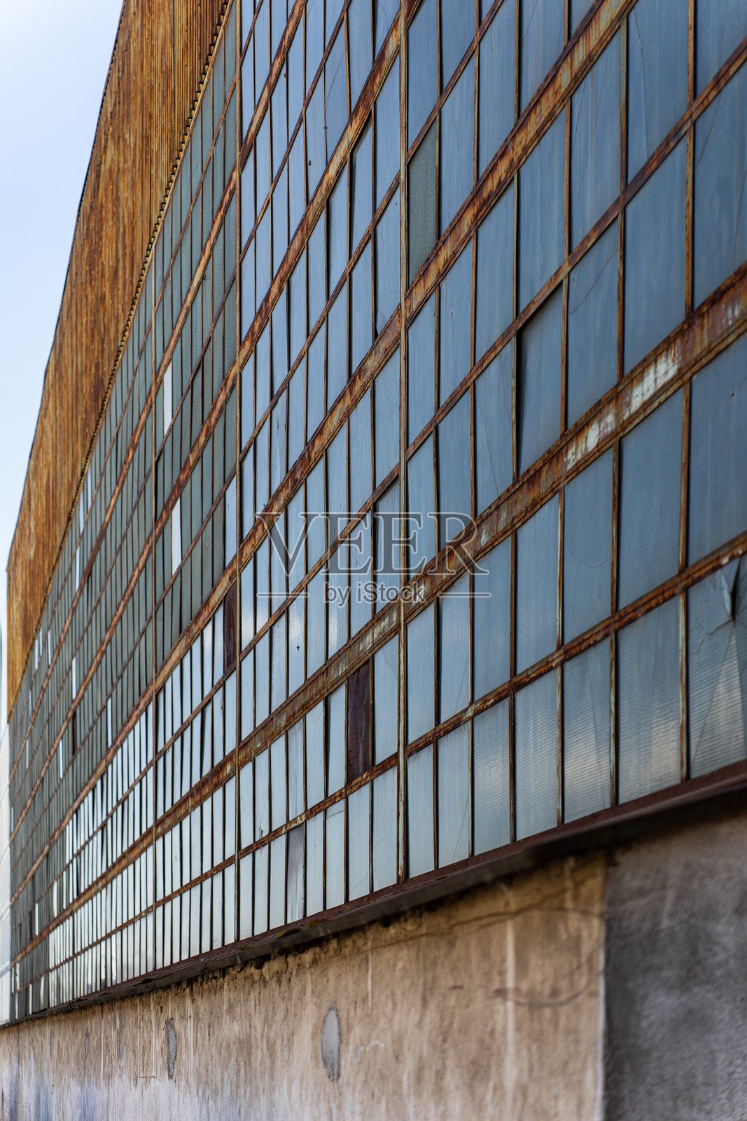 仓库外立面照片摄影图片