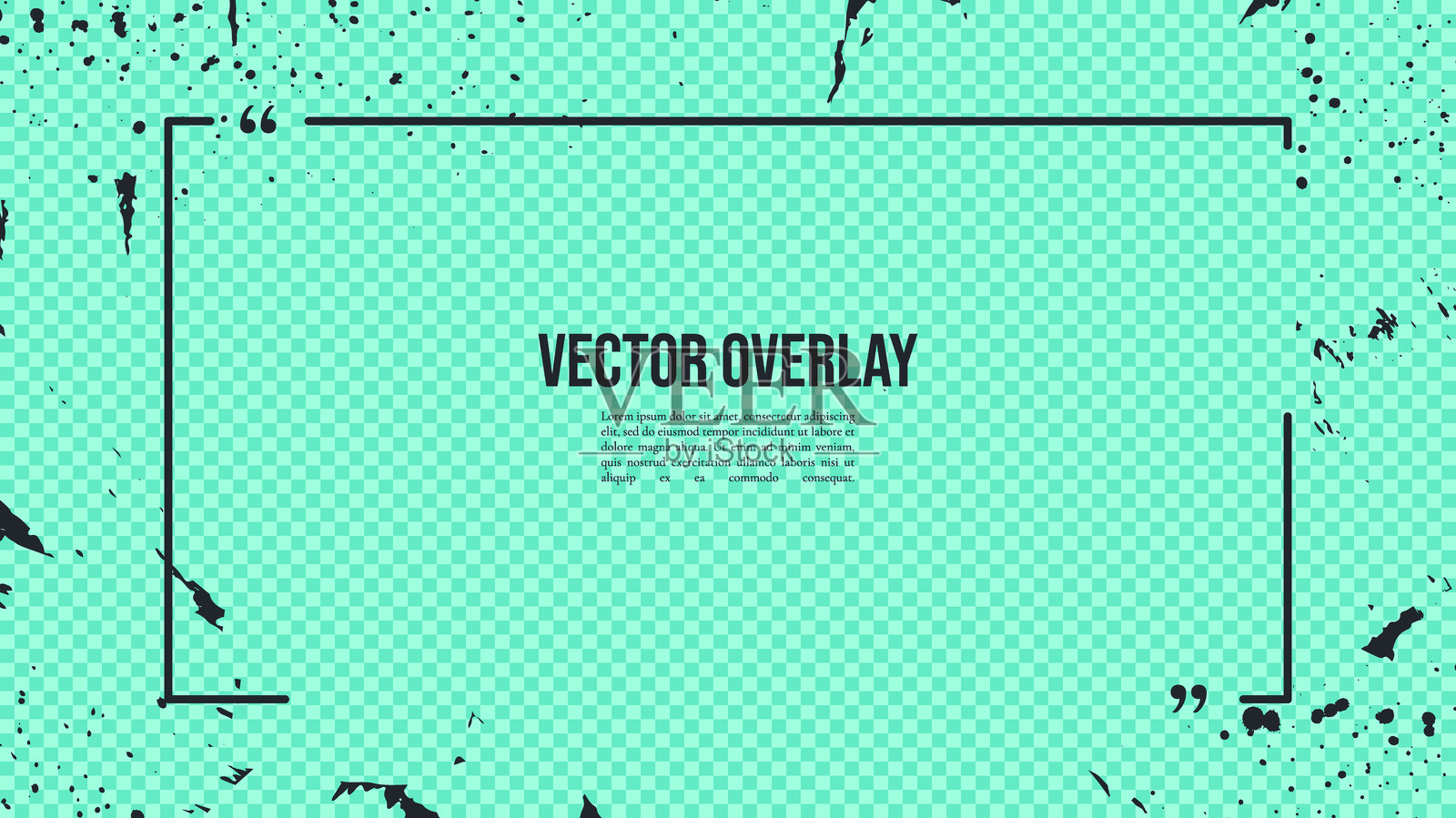 抽象色彩水平剪切蒙版集插画图片素材