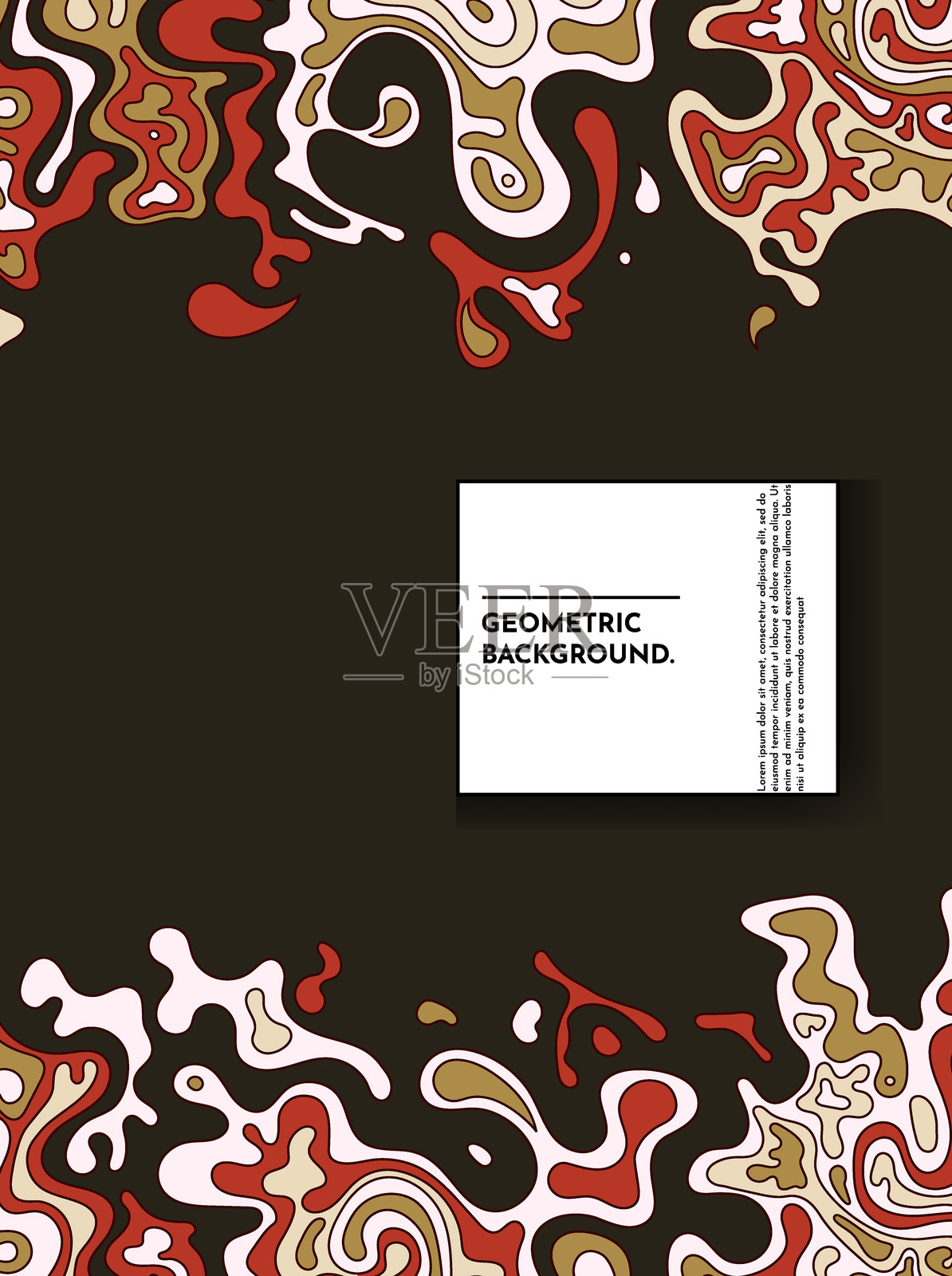 扁平风格手绘图案框架插画图片素材