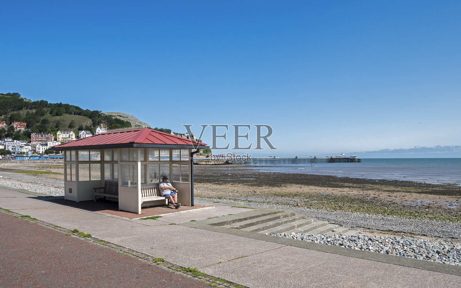 兰迪德诺海滨长廊照片摄影图片