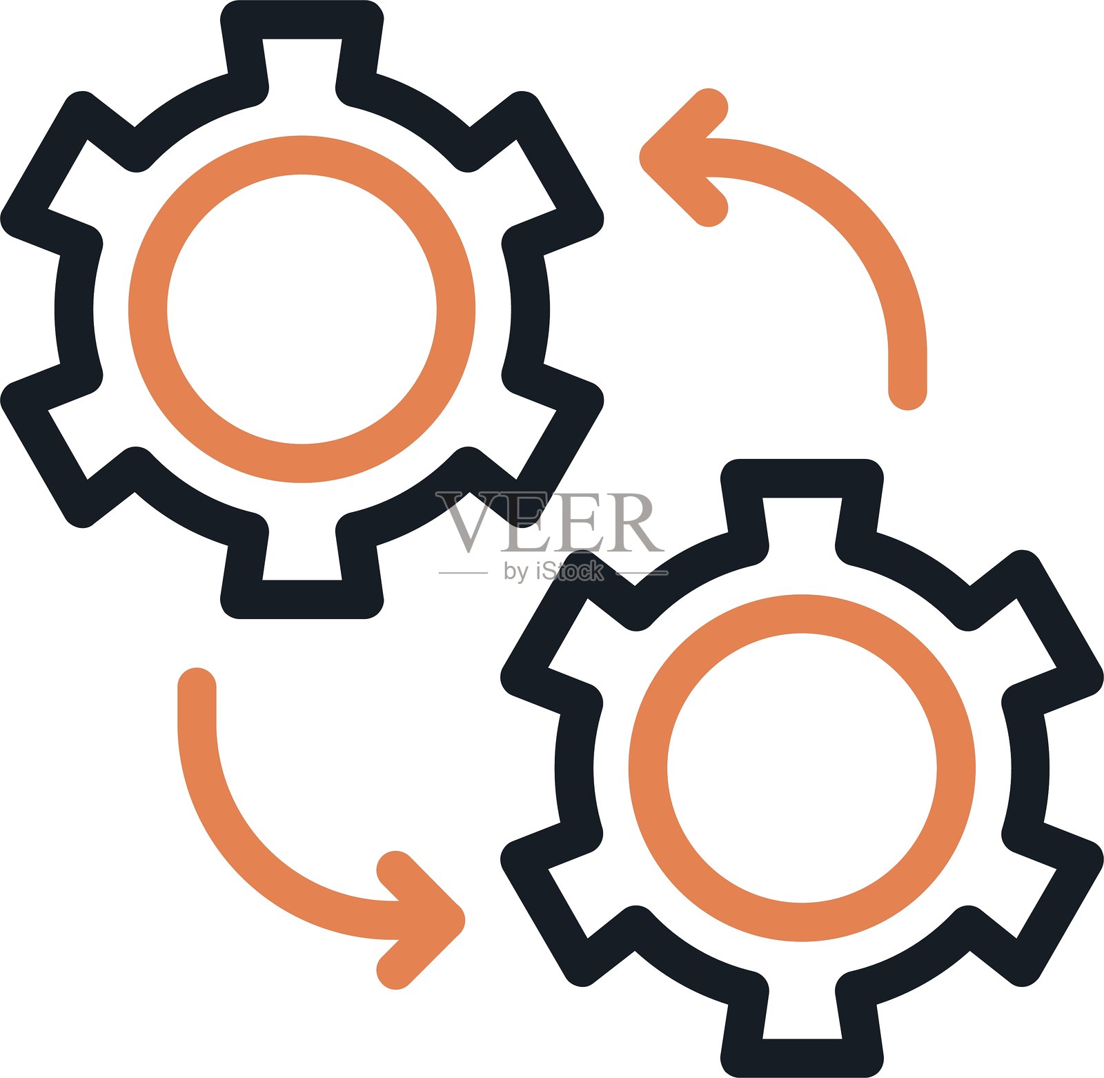 CRM集成线路到期图标插画图片素材