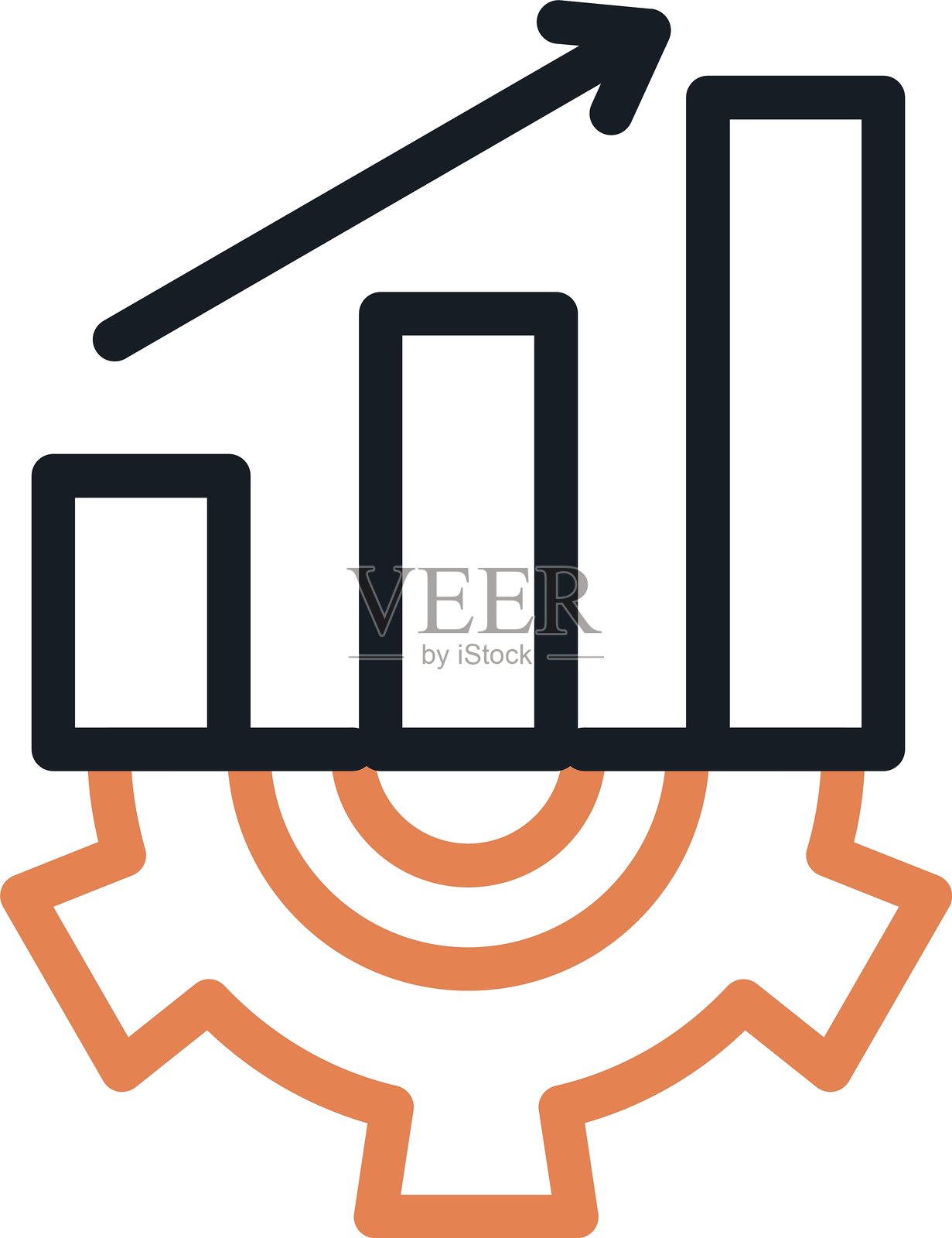 商业生产力线到期图标插画图片素材