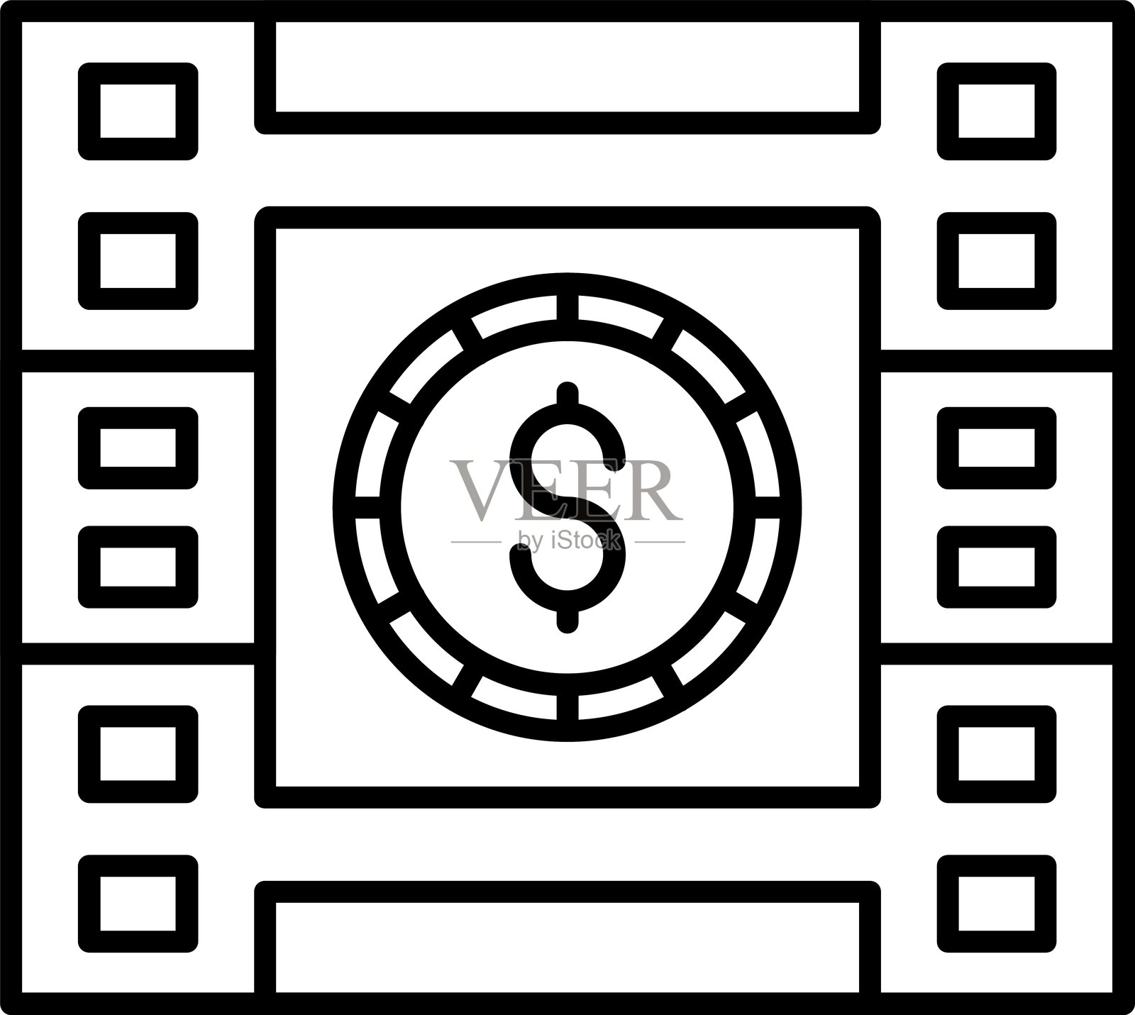 卷轴图标插画图片素材