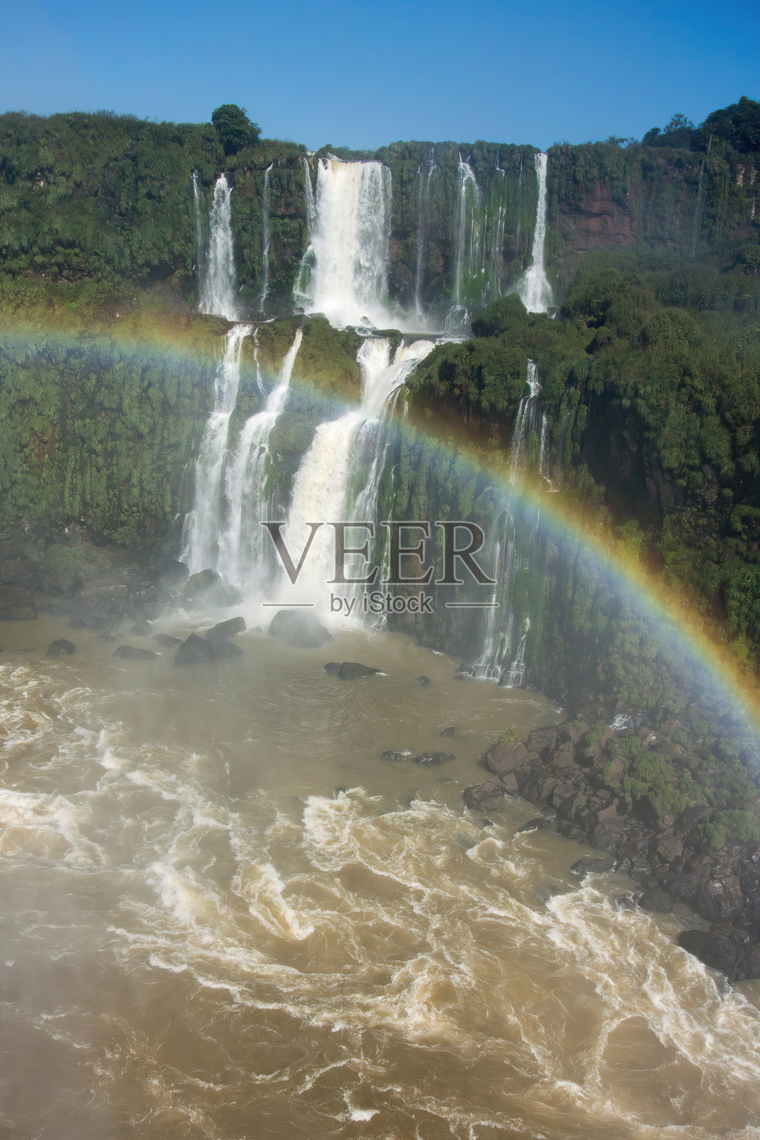 伊瓜苏瀑布照片摄影图片