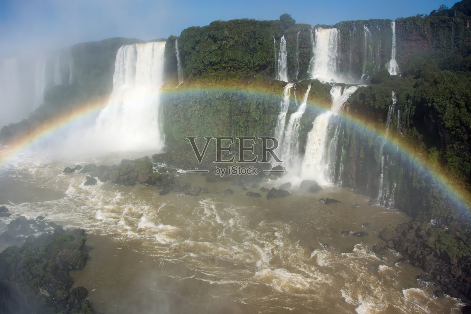 伊瓜苏瀑布照片摄影图片