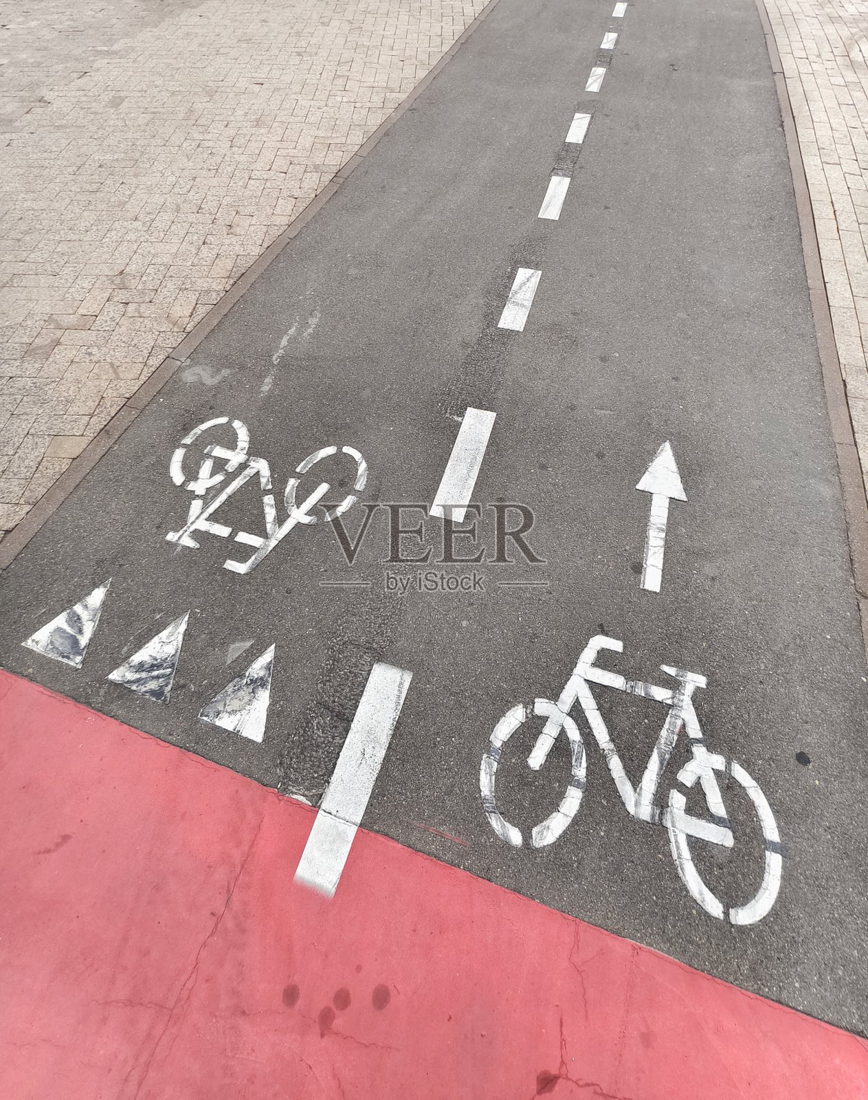 莫斯科的自行车道照片摄影图片