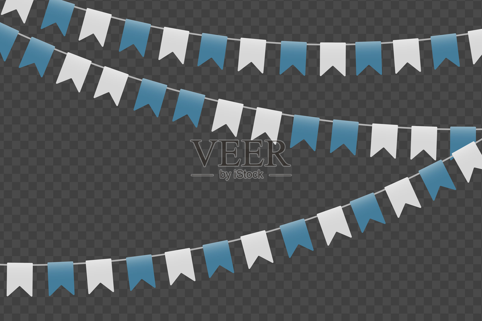 庆祝派对旗帜节背景设计插画图片素材