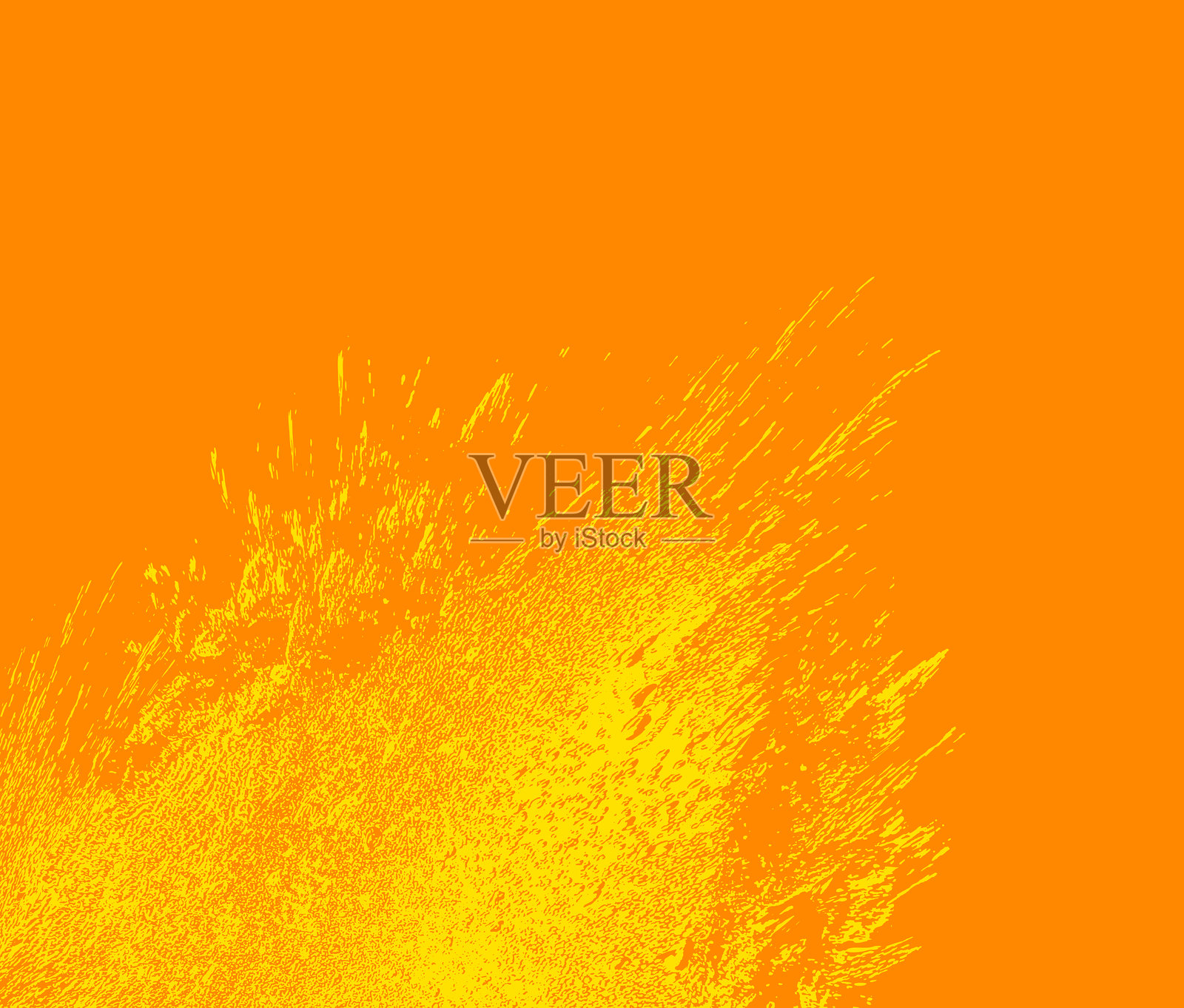 熔岩向上喷溅的背景插画图片素材