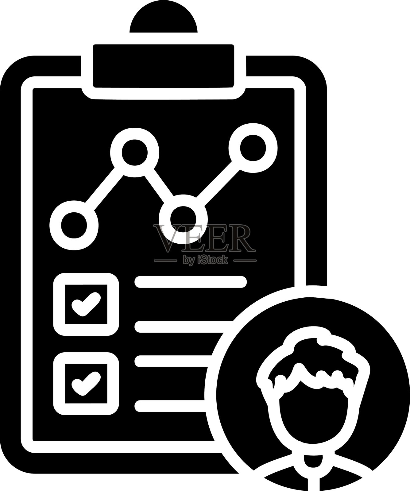 简历图标矢量元素插画图片素材