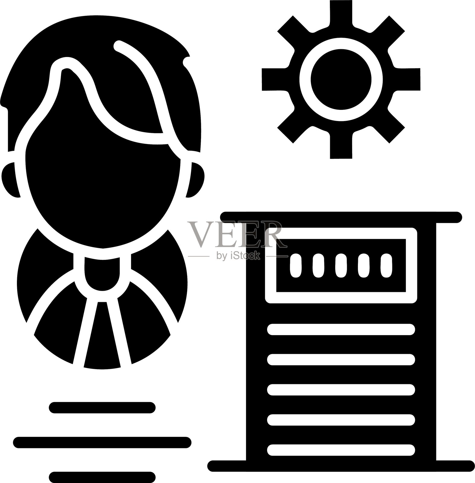 简历图标矢量元素插画图片素材