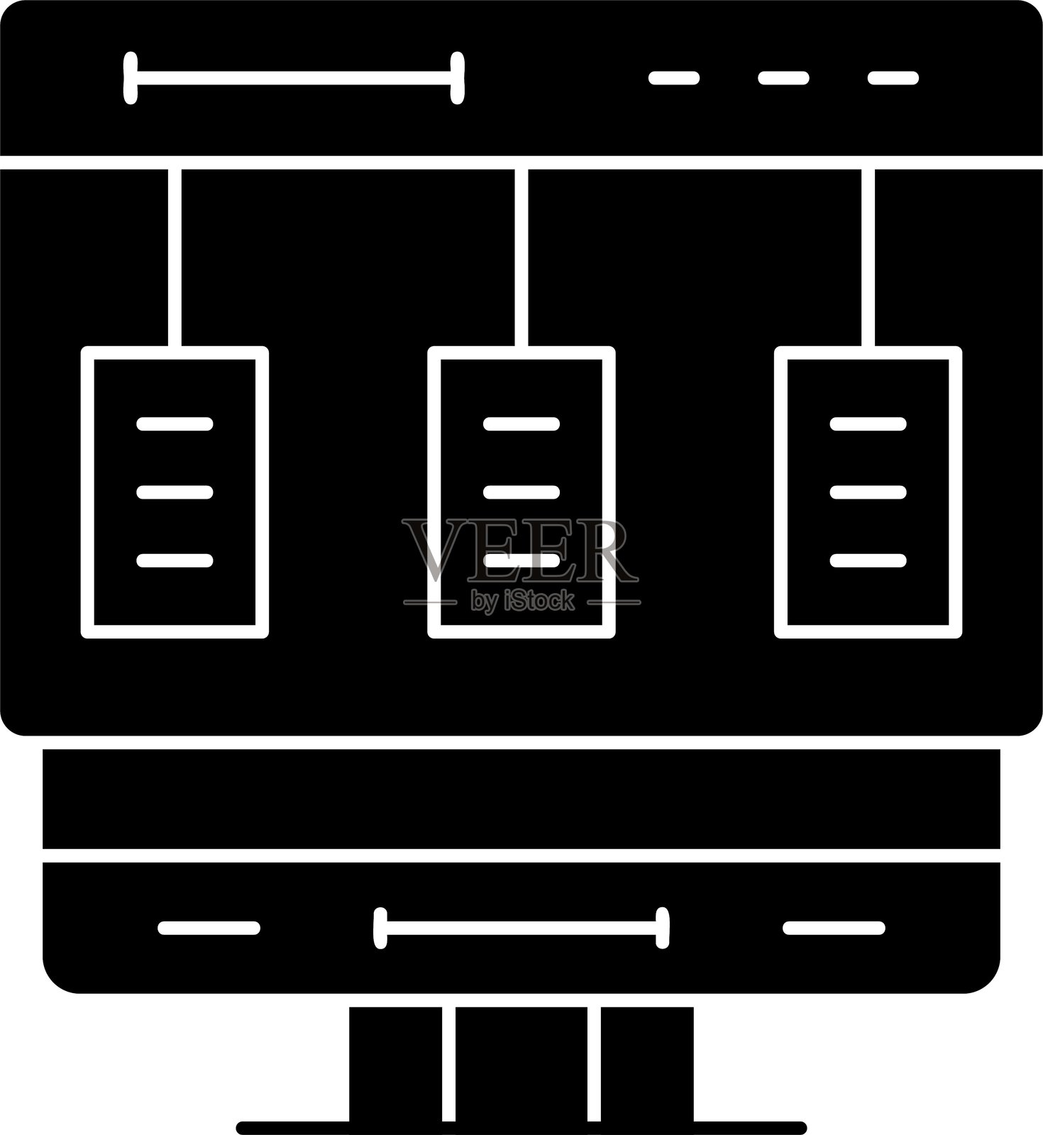 分析图标矢量元素插画图片素材