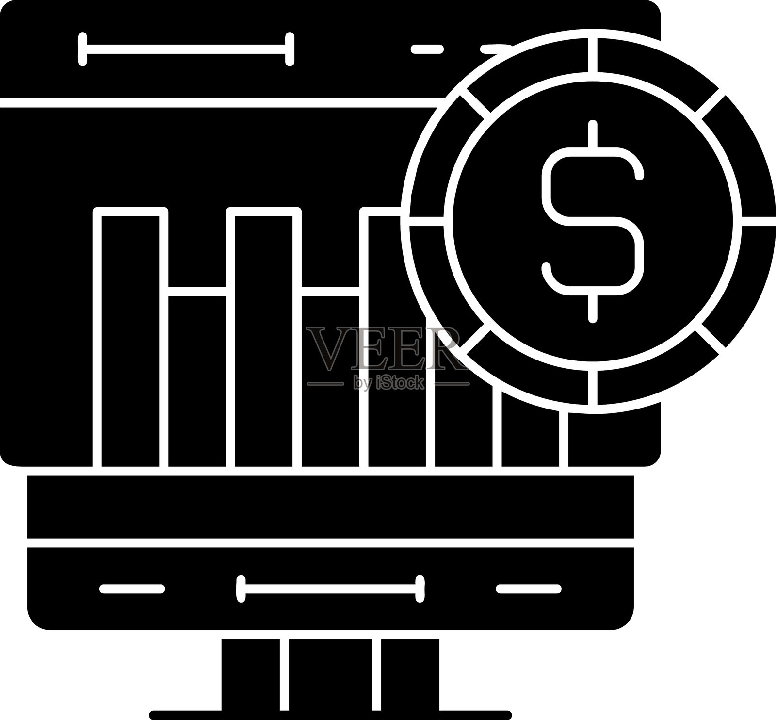 分析图标矢量元素插画图片素材