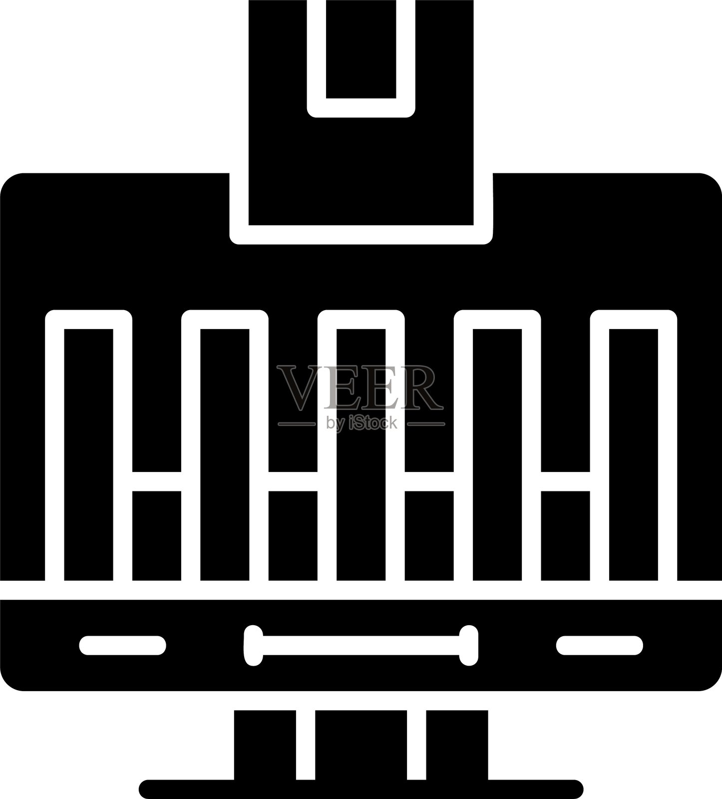 市场调研图标矢量元素插画图片素材