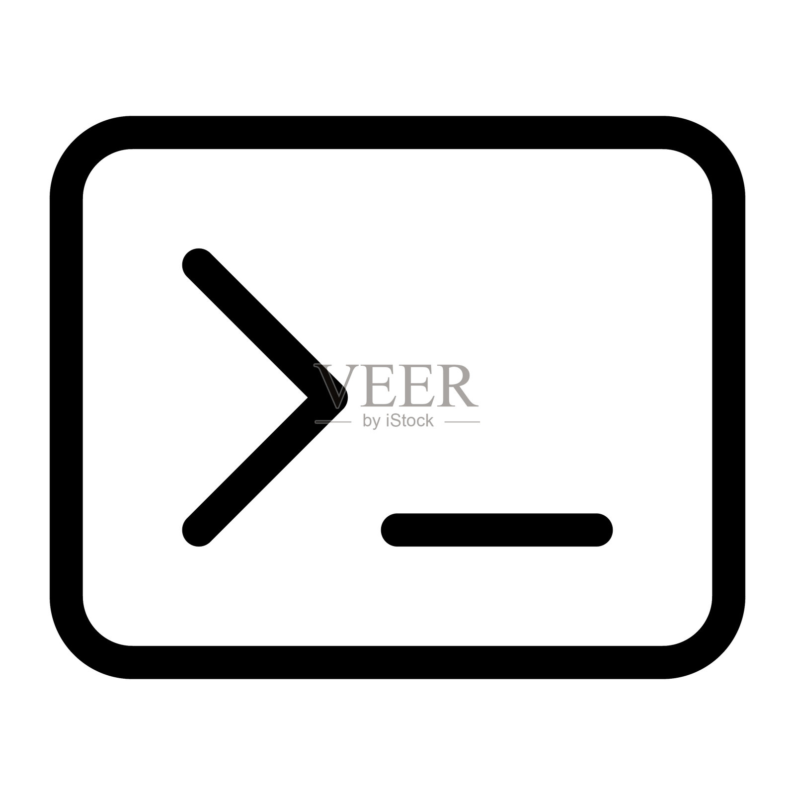 终端矩形图标插画图片素材