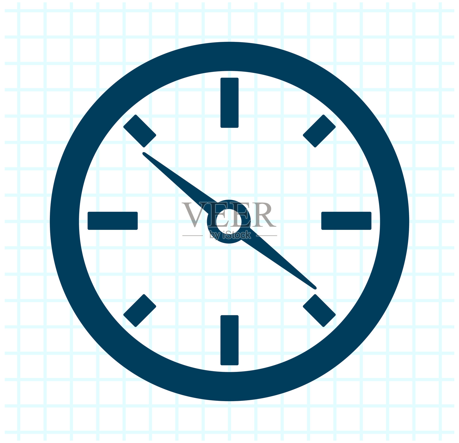 带有方位的指南针插画图片素材