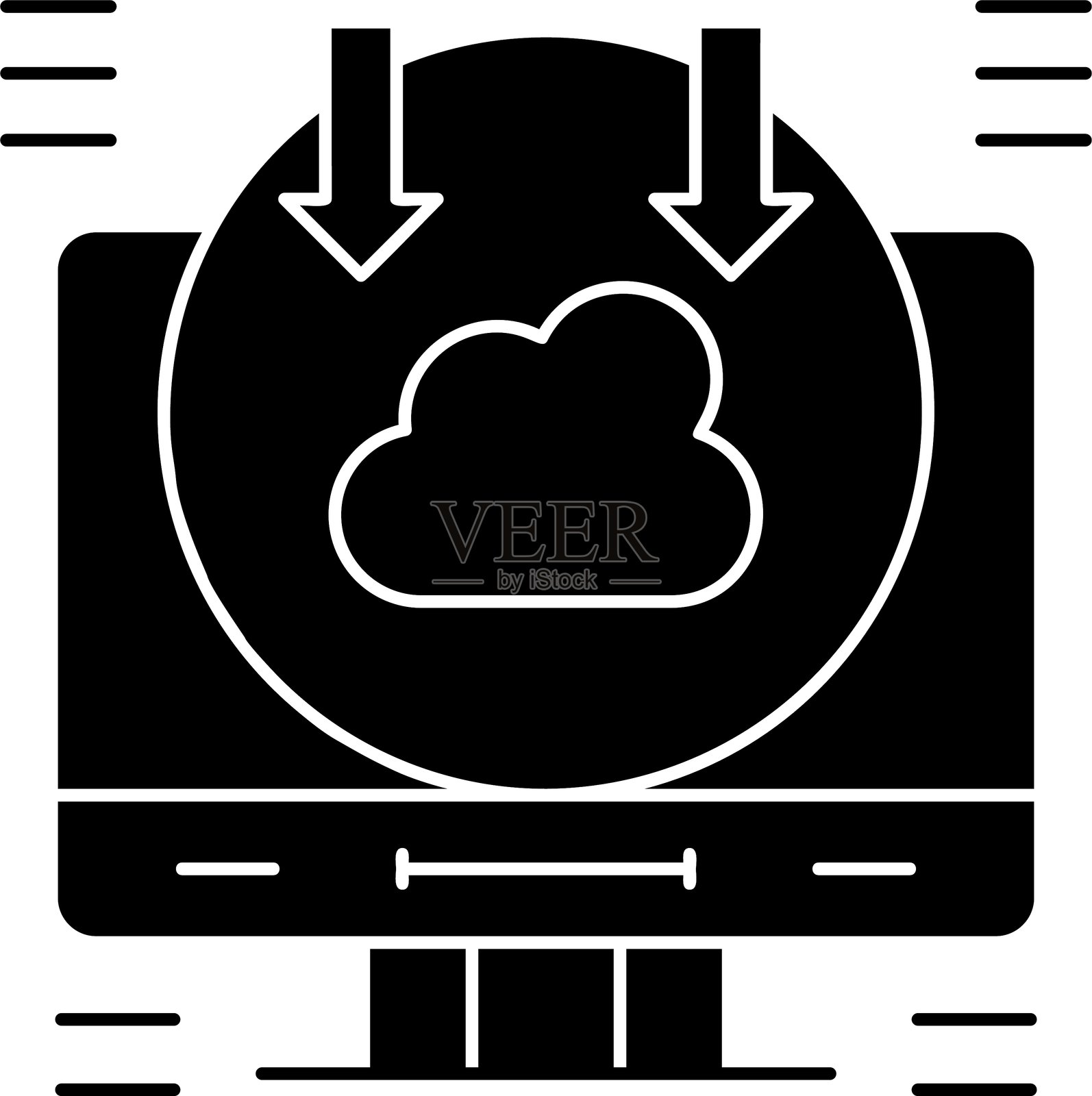 服务器图标矢量元素插画图片素材