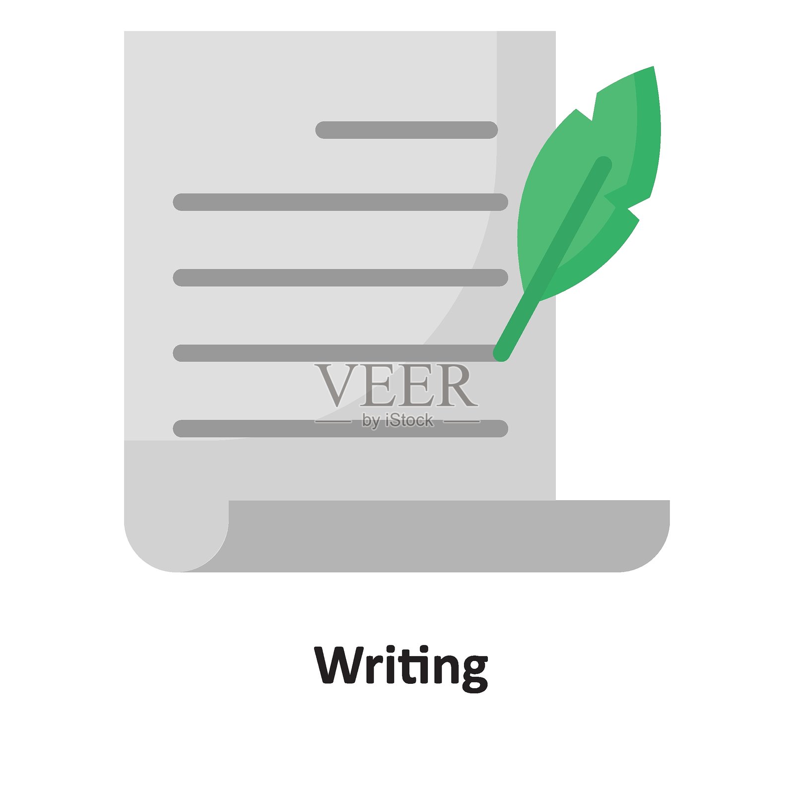 可轻松修改或编辑的矢量图标插画图片素材