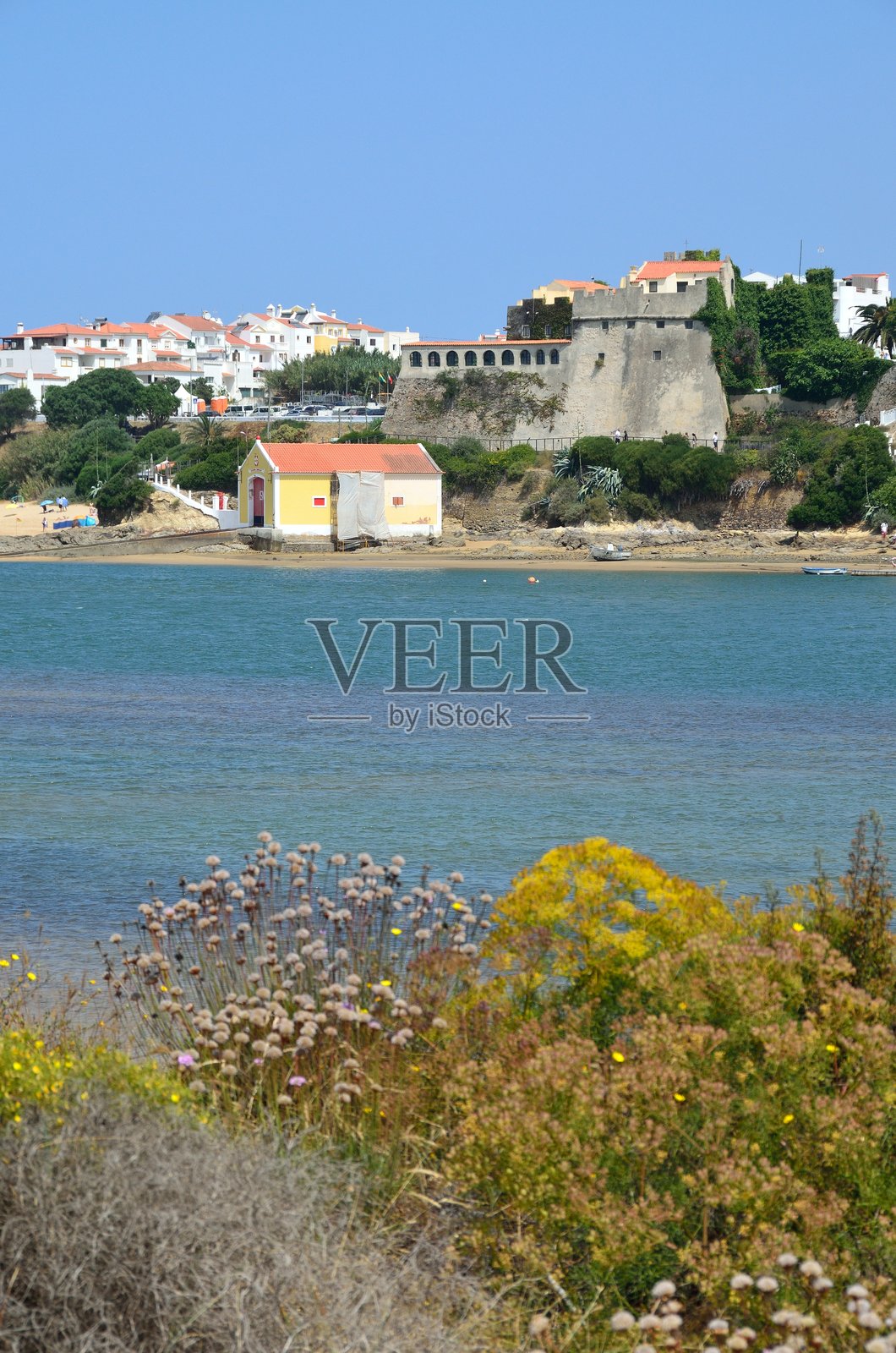 米尔丰特斯新村城堡照片摄影图片