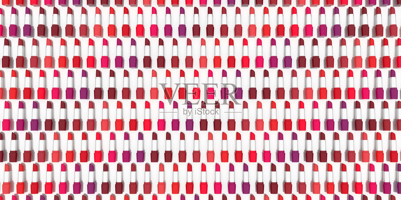 一排排口红照片摄影图片