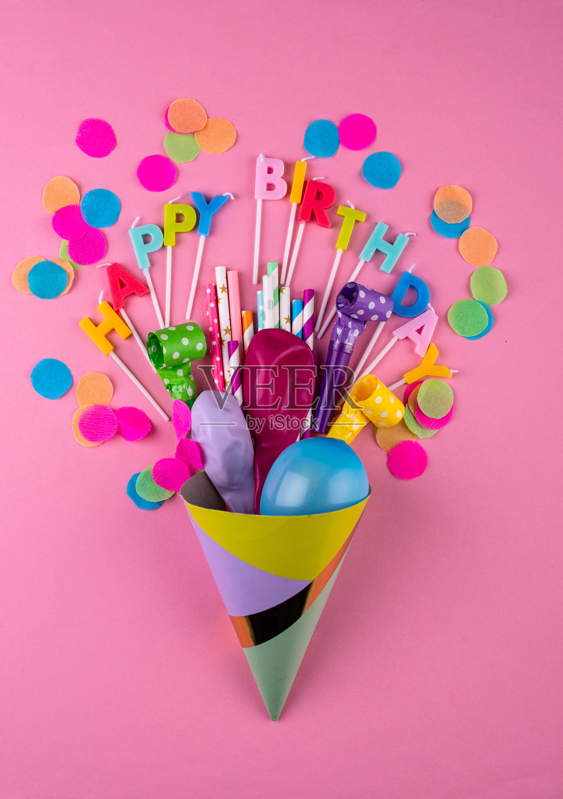 庆祝生日派对的背景照片摄影图片