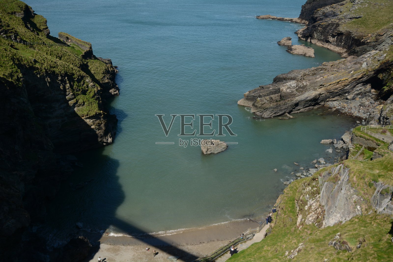 廷塔杰尔城堡照片摄影图片