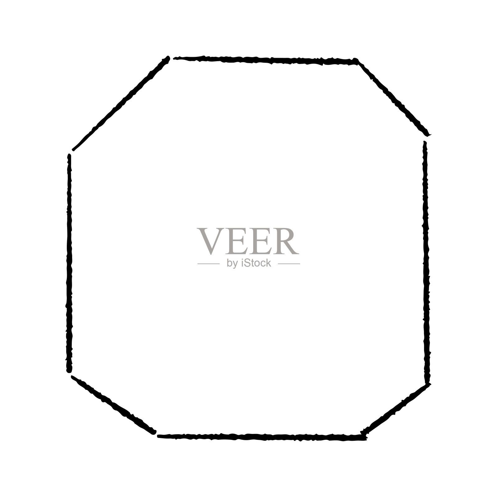 手绘的角度对话气泡插画图片素材