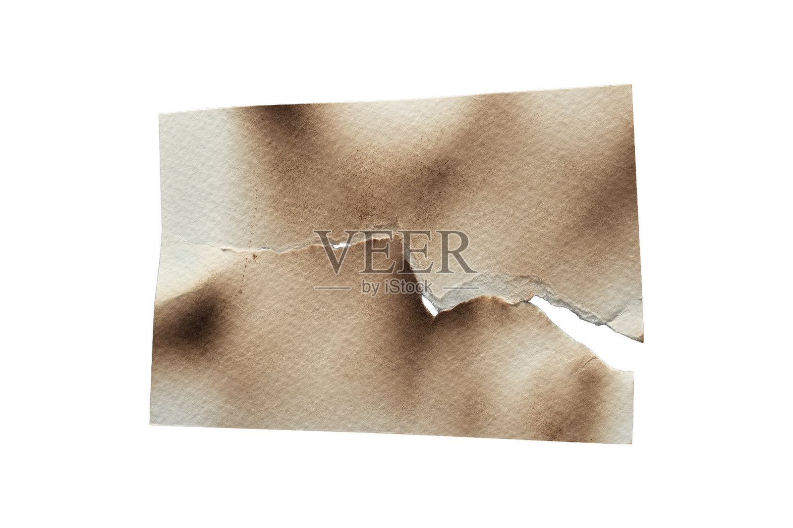 棕色和米色的烧焦纹理纸片照片摄影图片