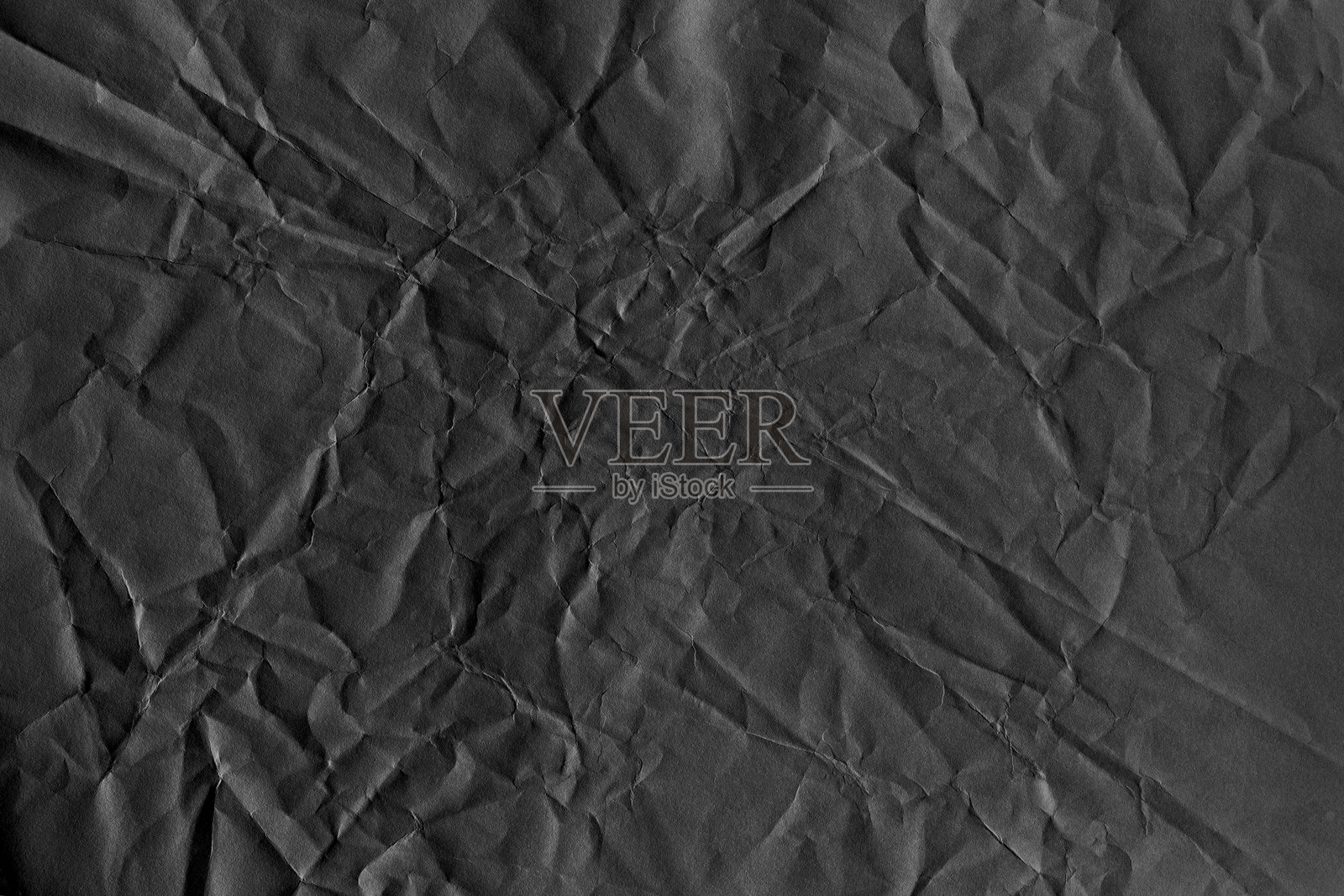 黑色纹理破旧皱褶纸背景照片摄影图片