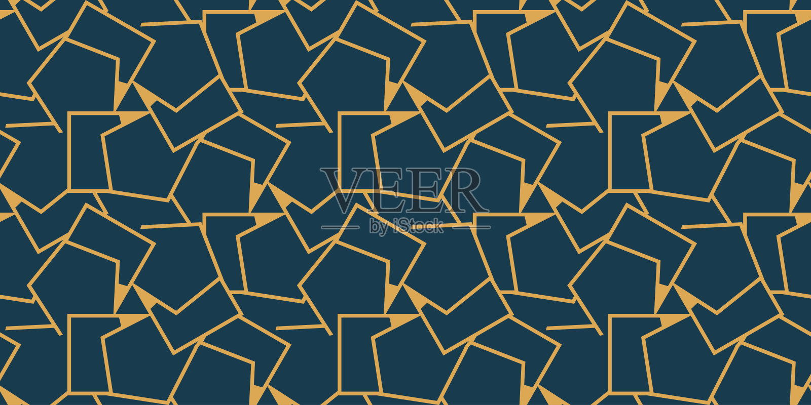 几何无缝图案背景，用于设计海报、封面、横幅和模板插画图片素材