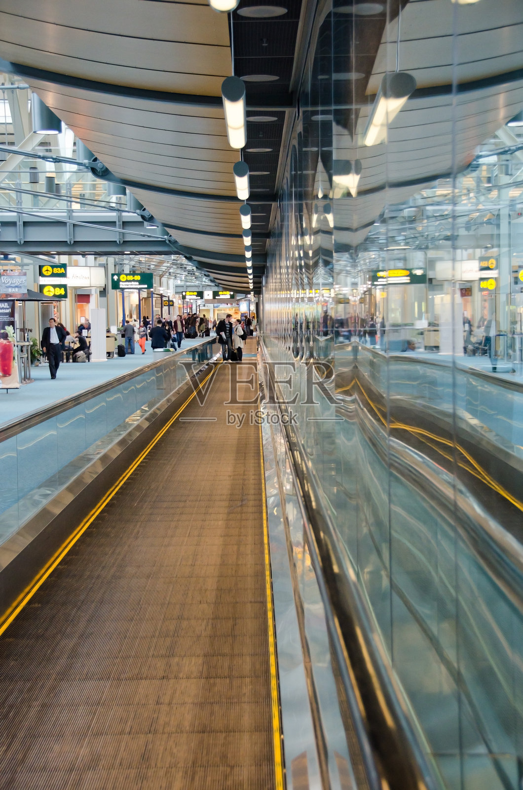 移动人行道 ... 温哥华机场照片摄影图片