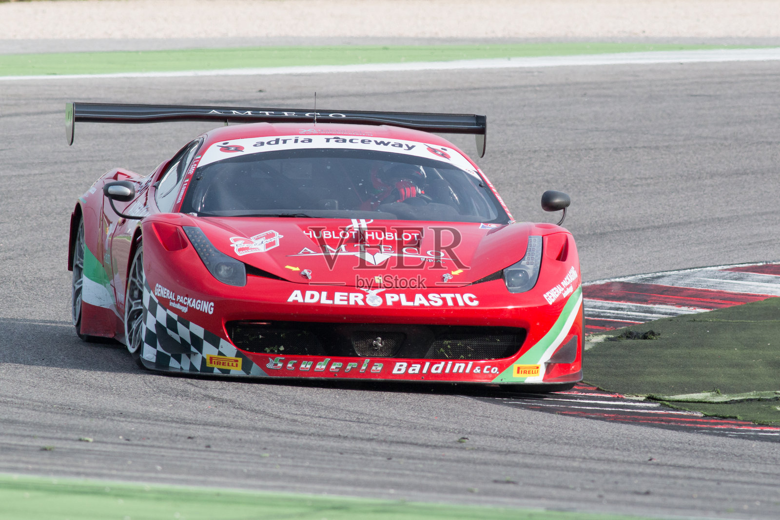 法拉利458意大利GT3赛车照片摄影图片